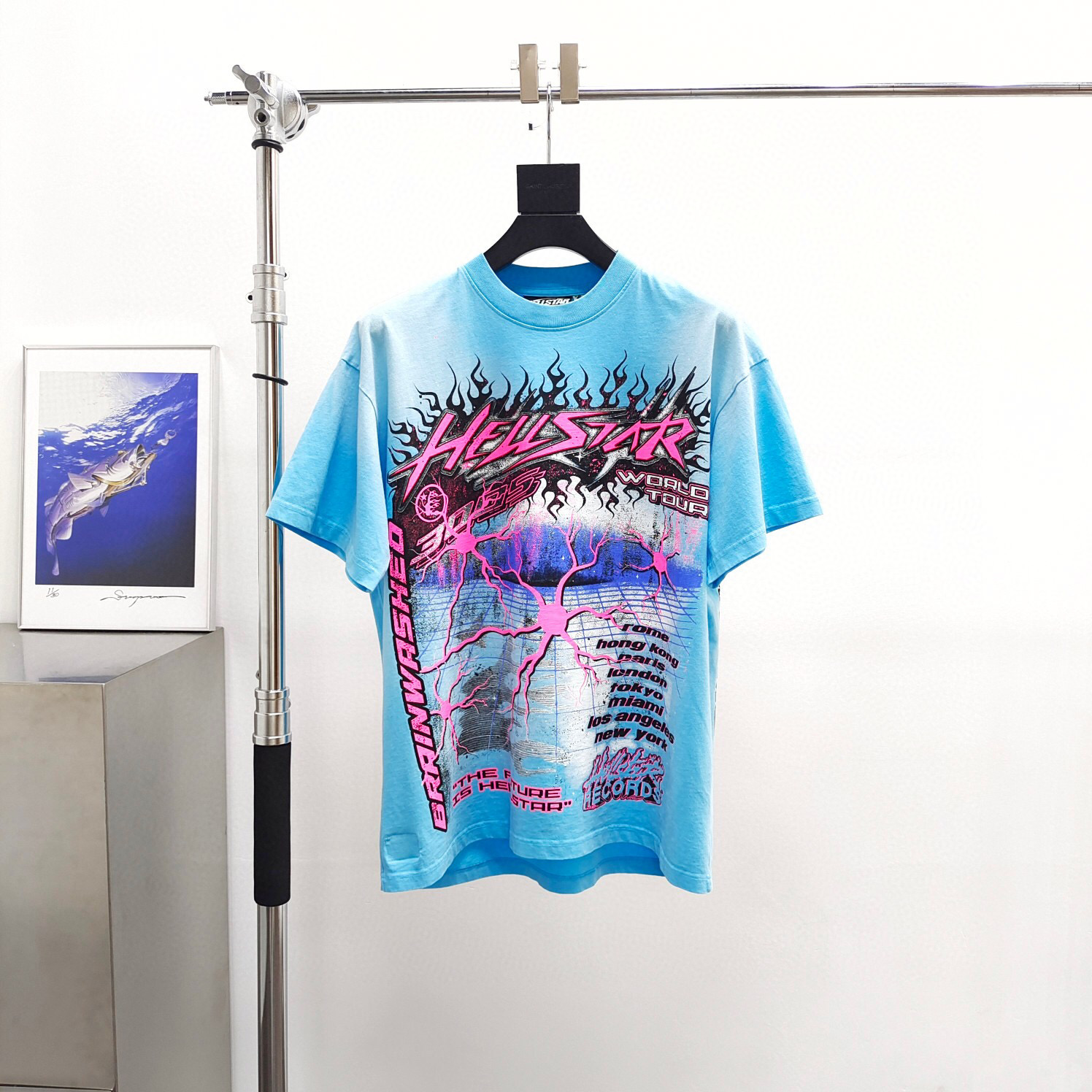 78_[1:1 NFC tag quality] Hellstar T-shirt