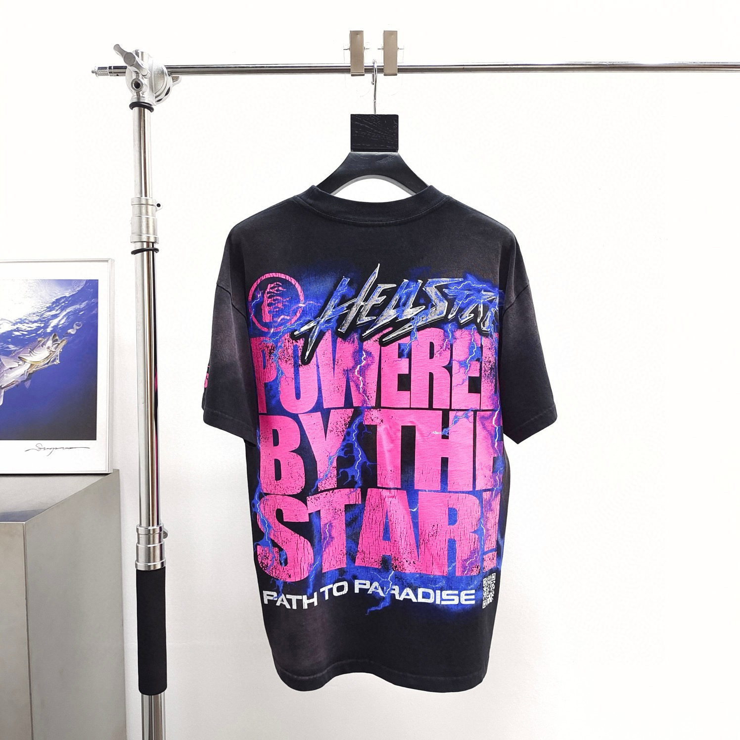 89_[1:1 NFC tag quality] Hellstar T-shirt