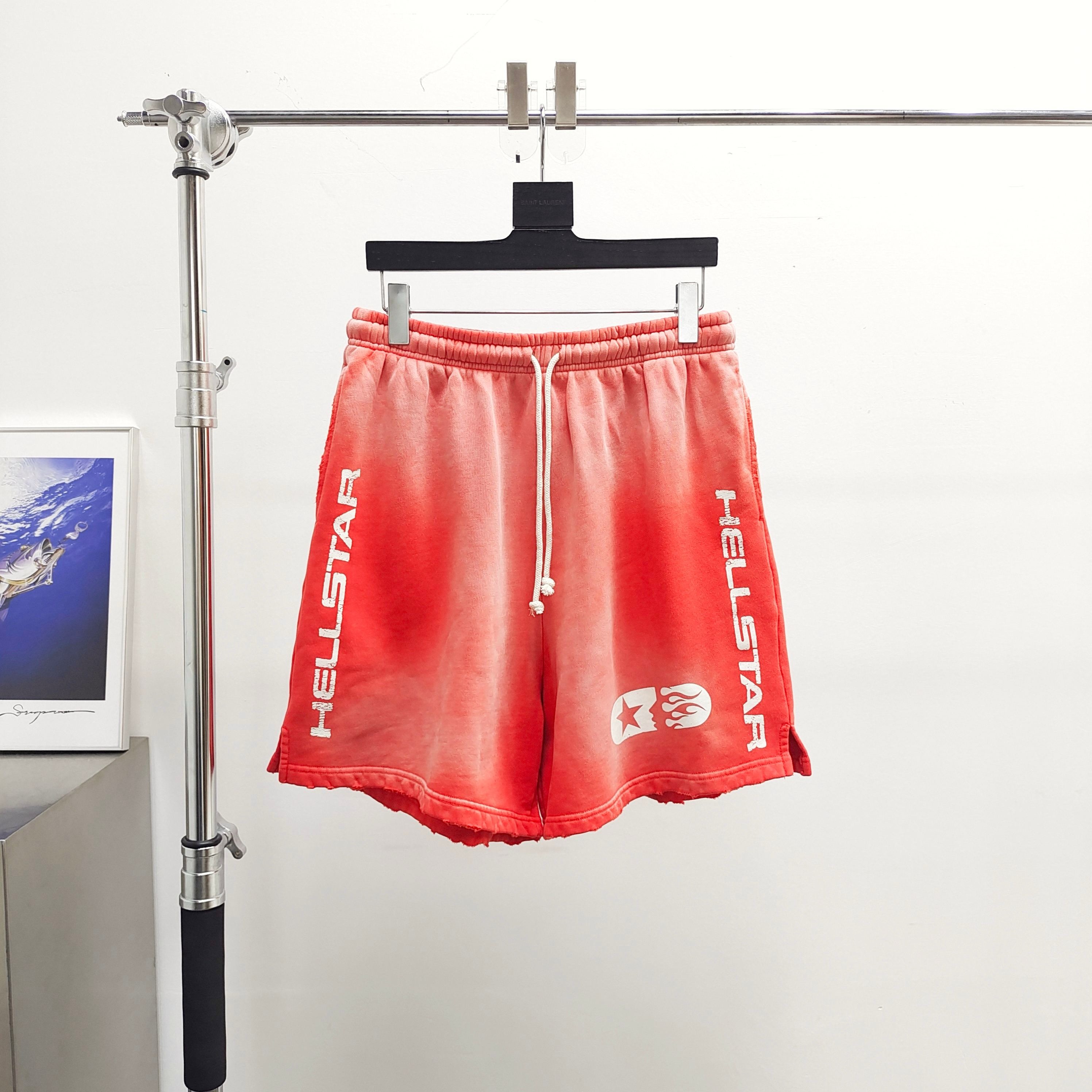 32_[1:1 NFC tag quality] Hellstar Shorts