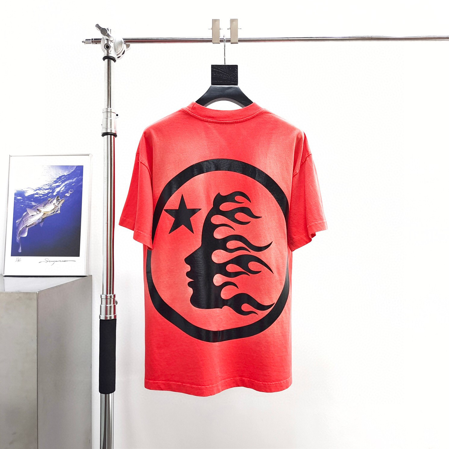 56_[1:1 NFC tag quality] Hellstar T-shirt