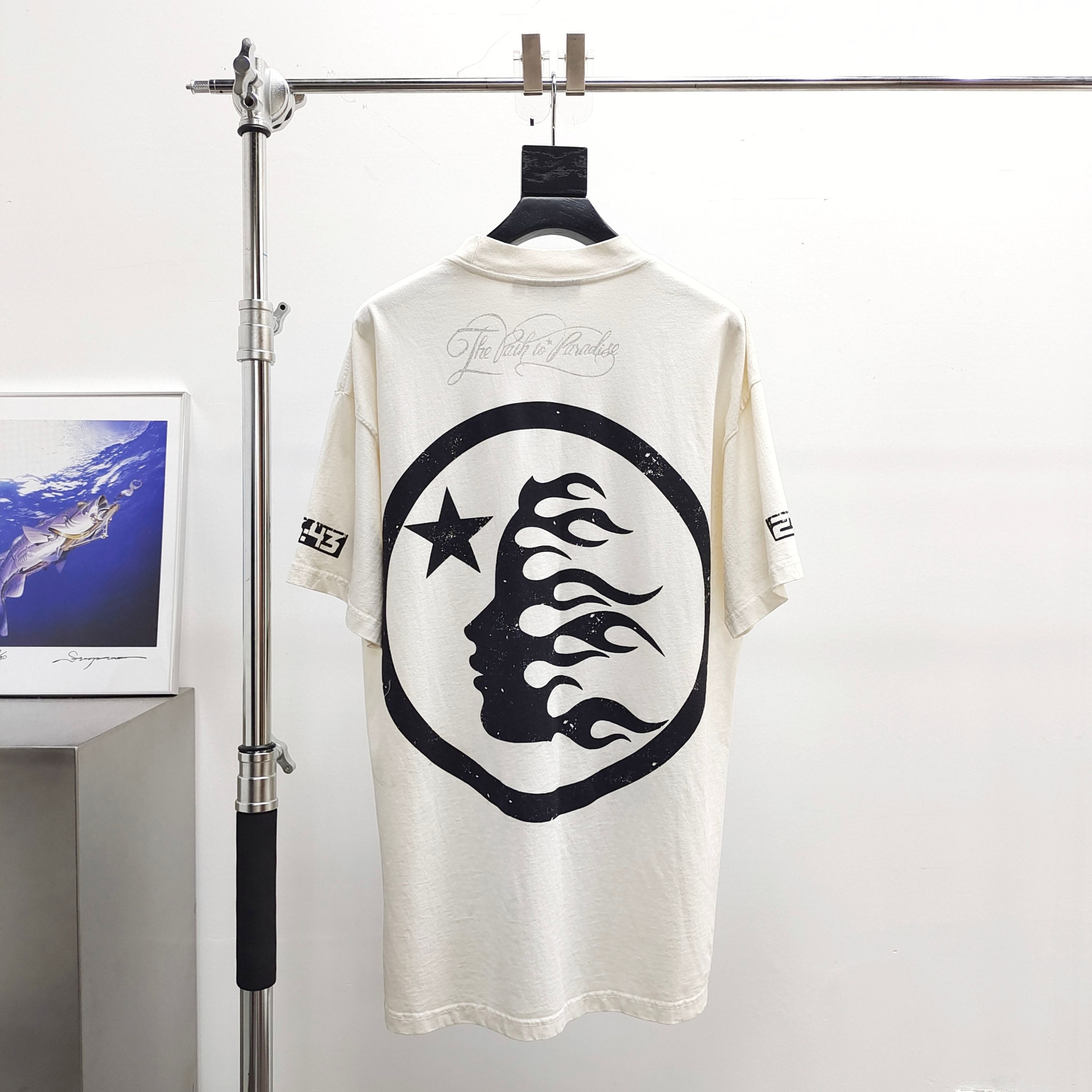 100_[1:1 NFC tag quality] Hellstar T-shirt