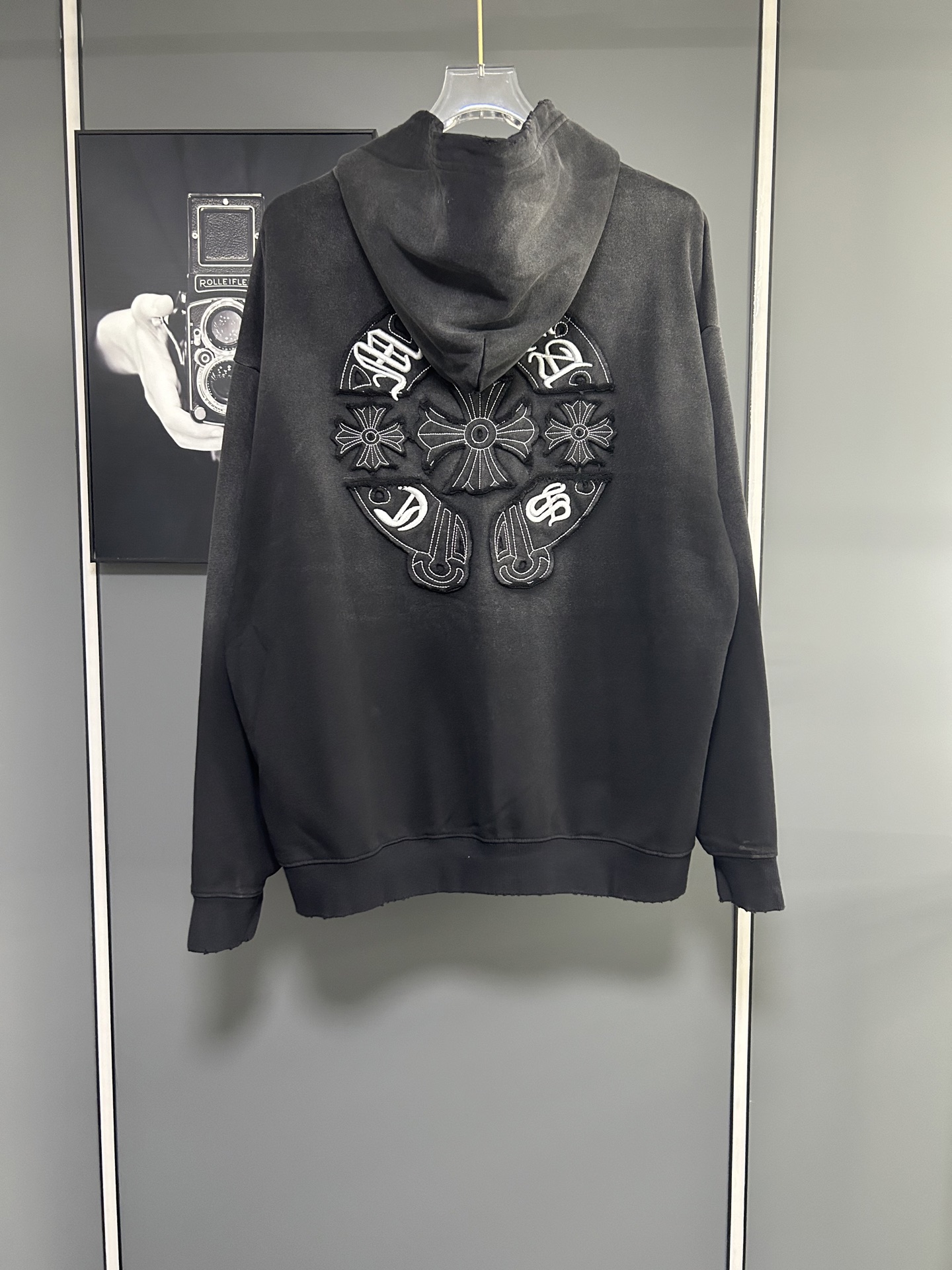 120_Chrome Heart hoodie