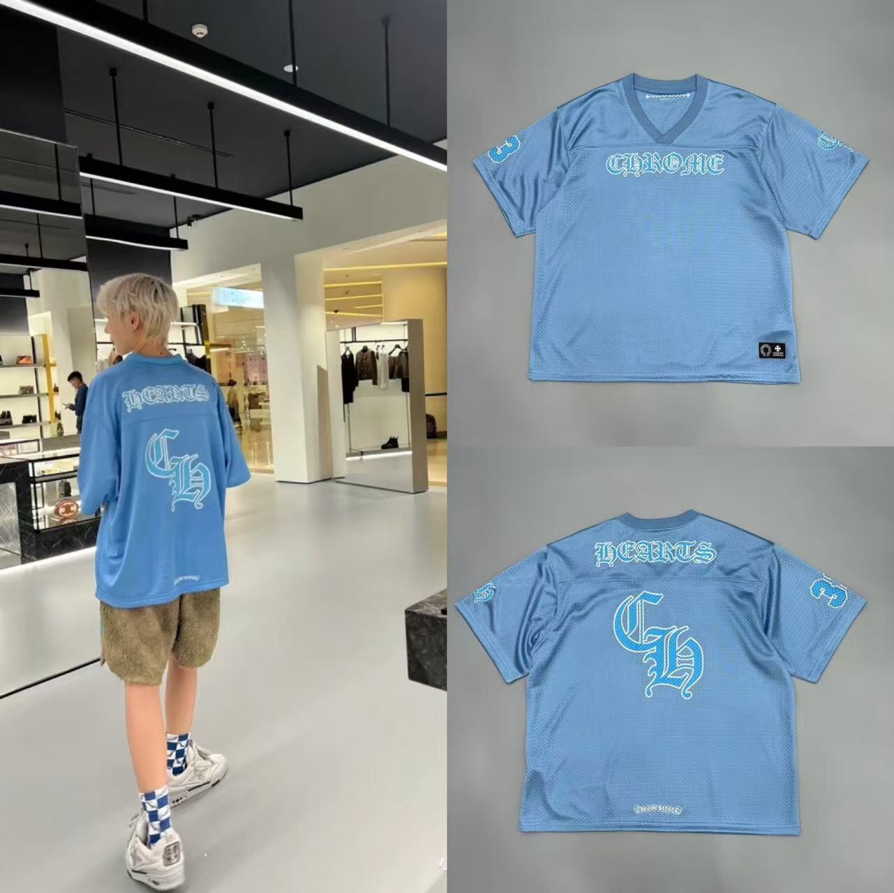 99_[1:1 quality] Chrome Heart T-shirt