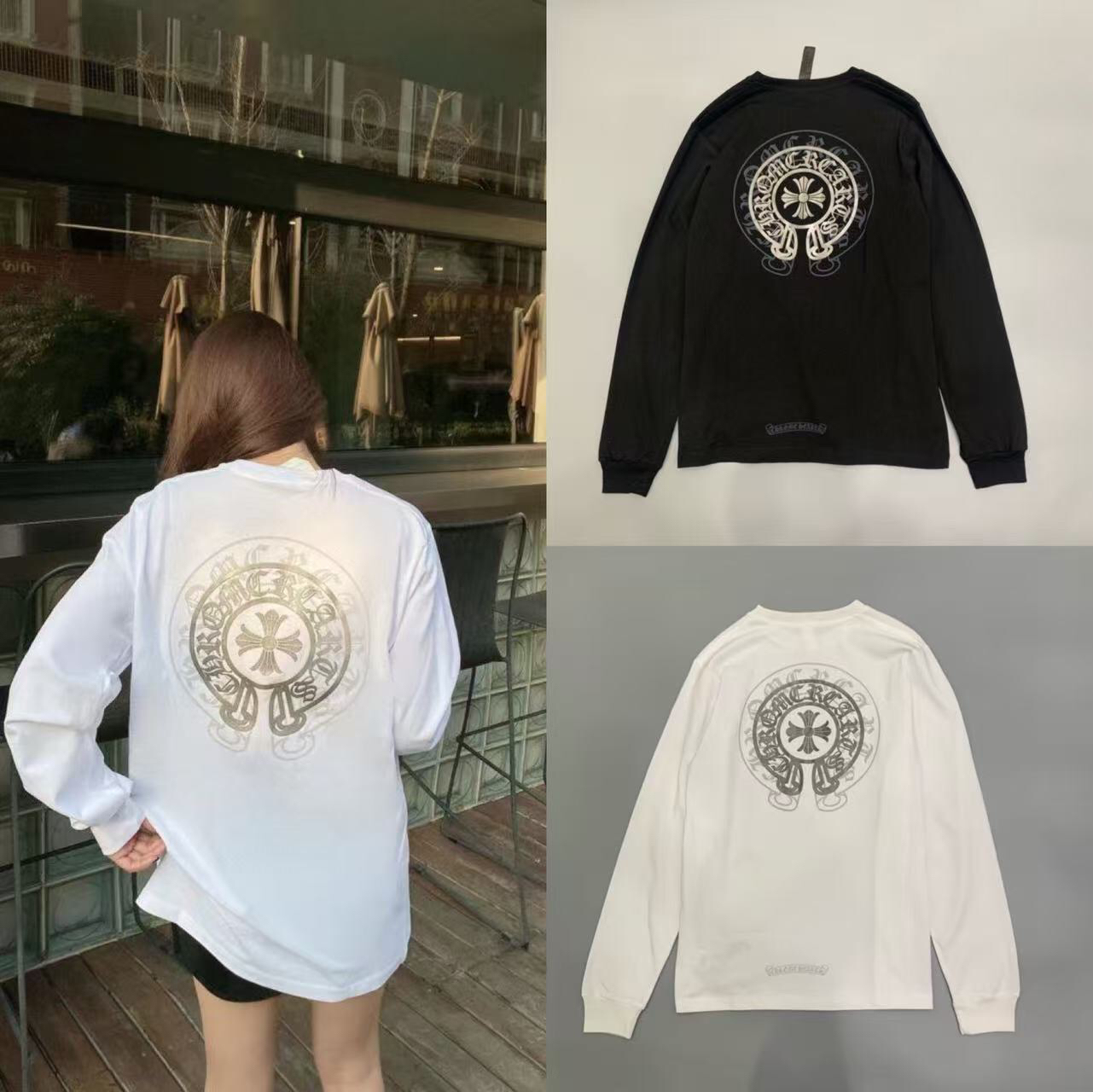 108_[1:1 quality] Chrome Heart Longsleeves