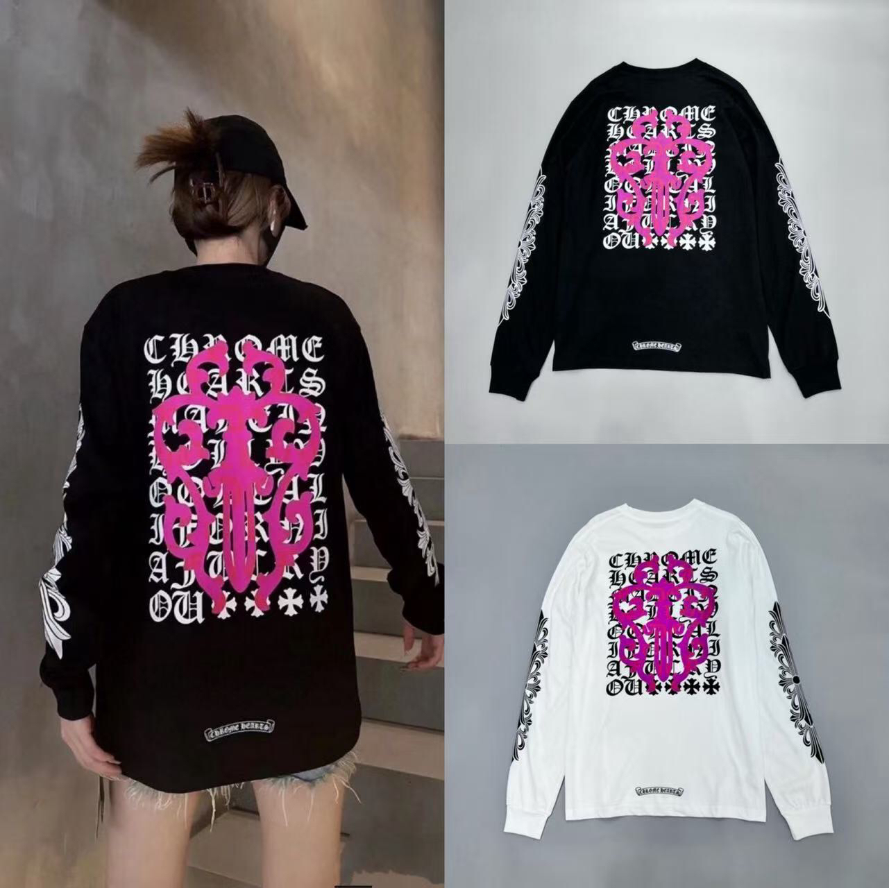 107_[1:1 quality] Chrome Heart Longsleeves