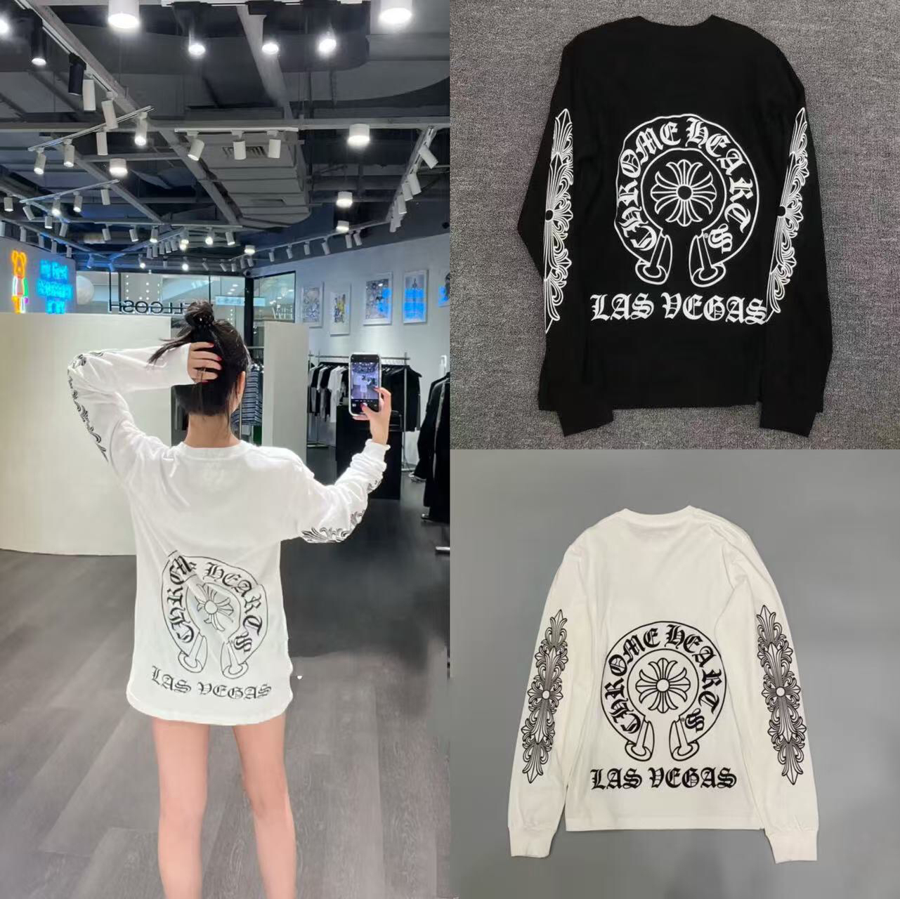 99_[1:1 quality] Chrome Heart Longsleeves