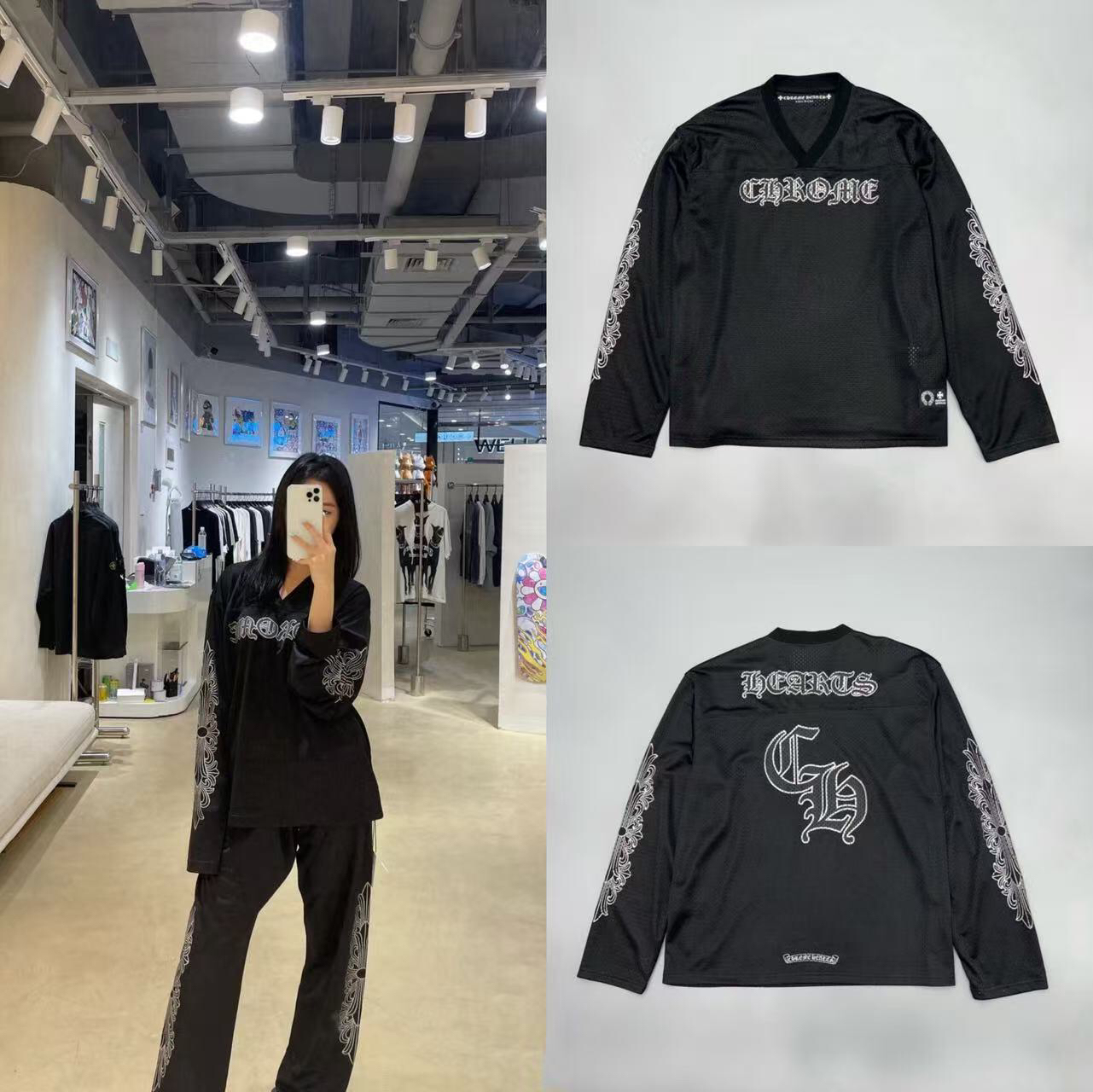 18_[1:1 quality] Chrome Heart Longsleeves