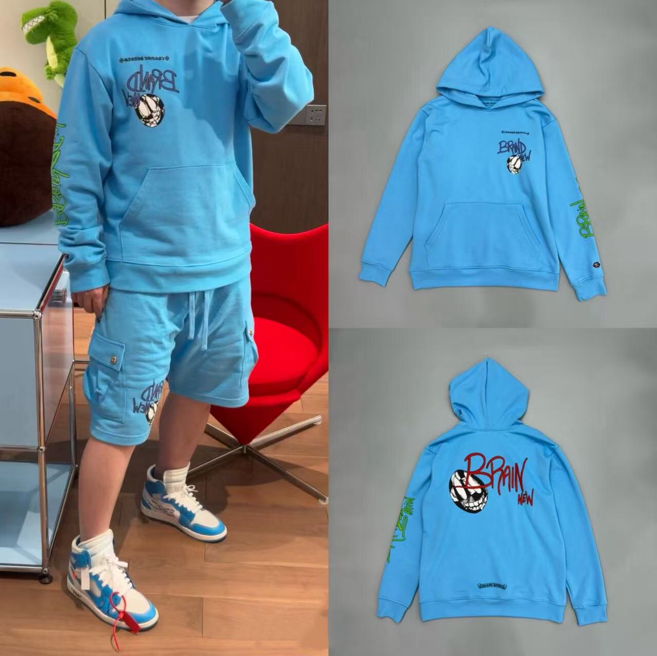 76_[1:1 quality] Chrome Heart hoodie