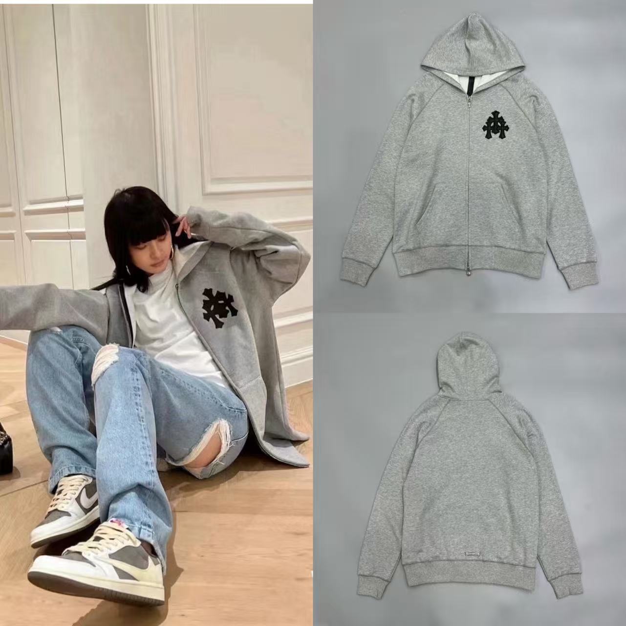 86_[1:1 quality] Chrome Heart hoodie