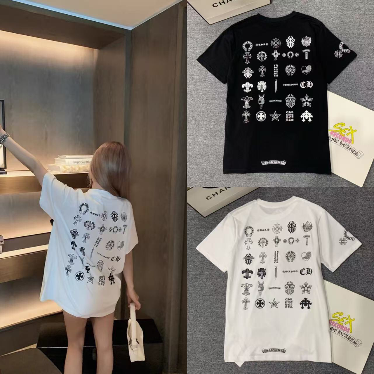 37_[1:1 quality] Chrome Heart T-shirt