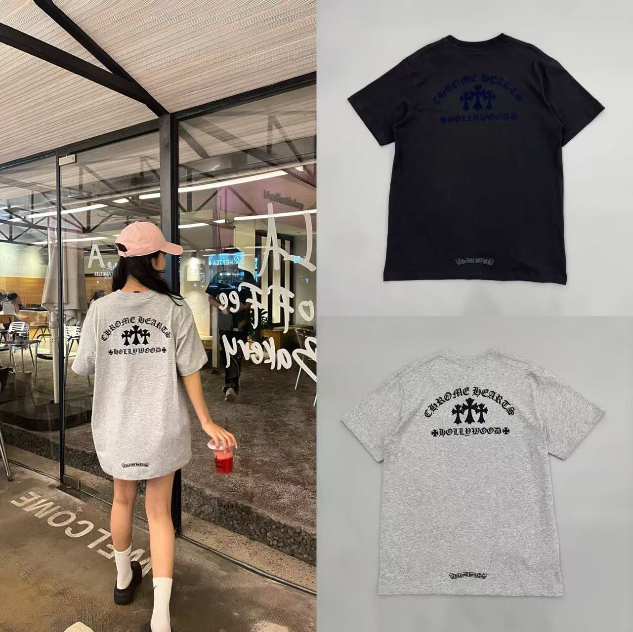 77_[1:1 quality] Chrome Heart T-shirt