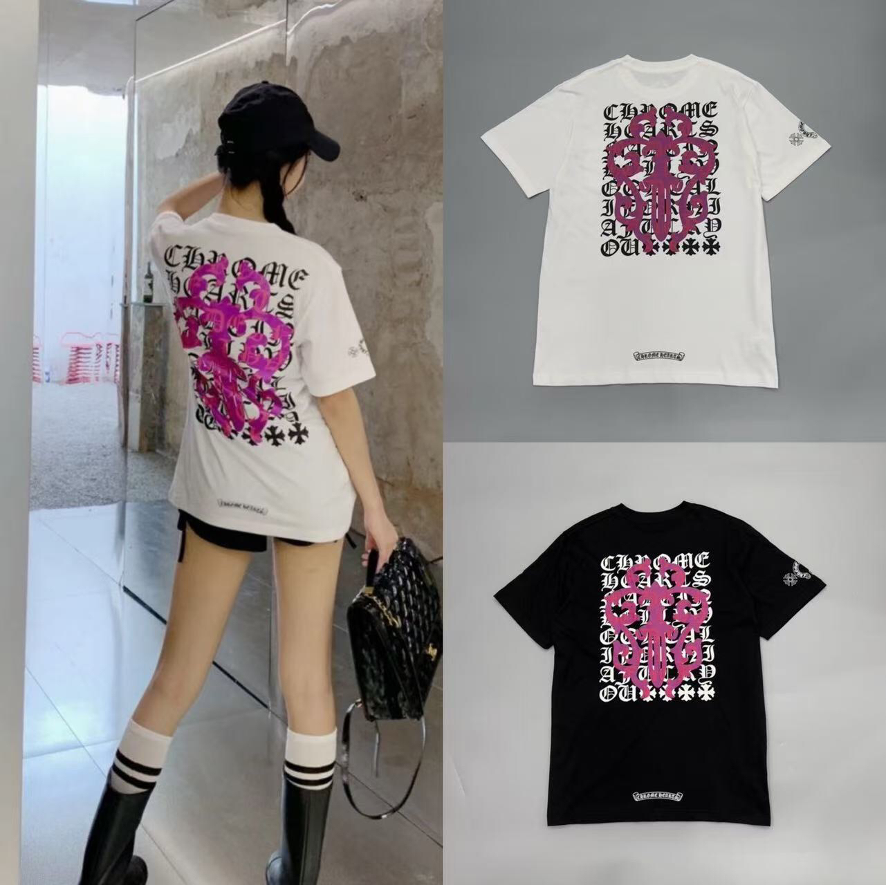 56_[1:1 quality] Chrome Heart T-shirt