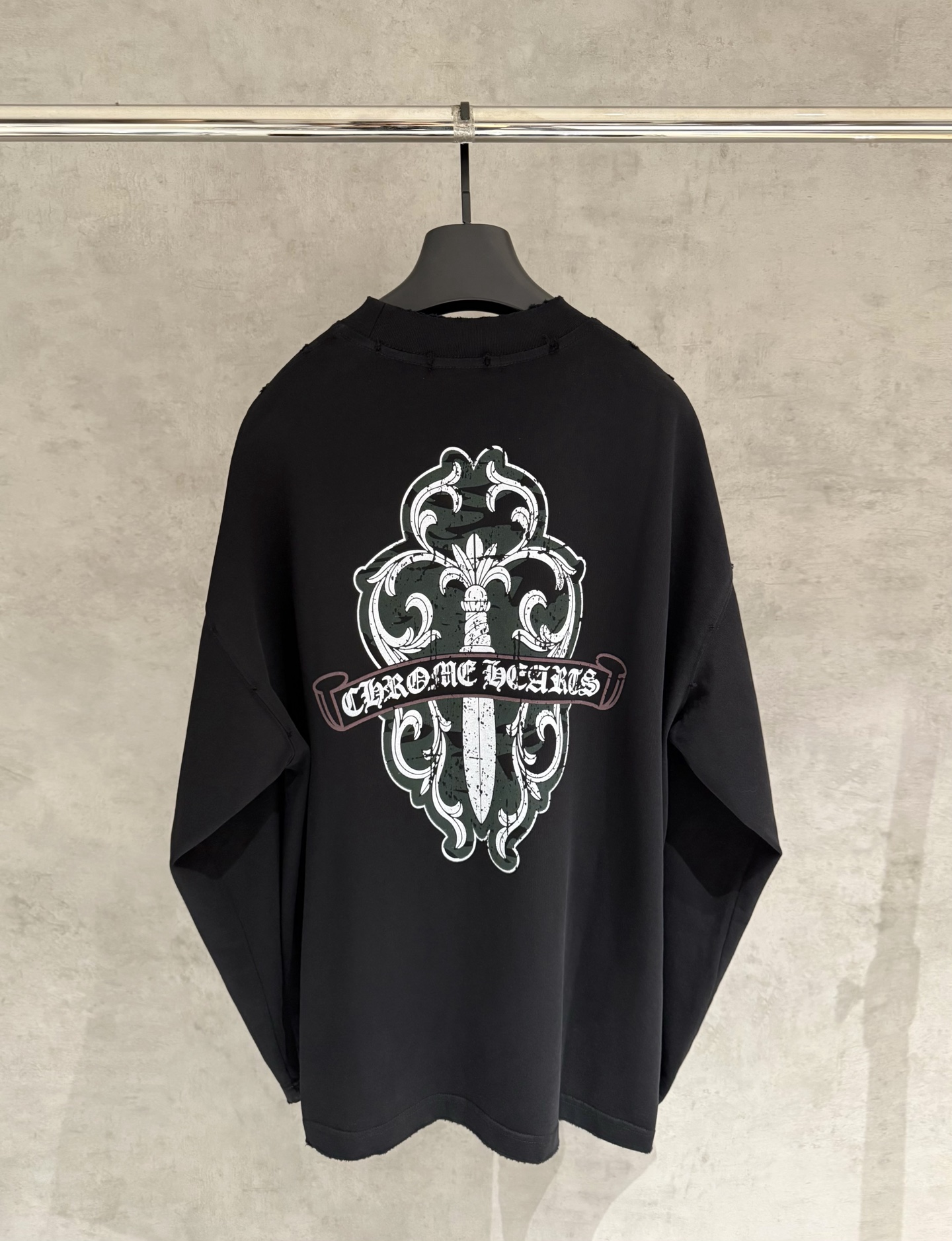 78_Chrome Heart Crewneck