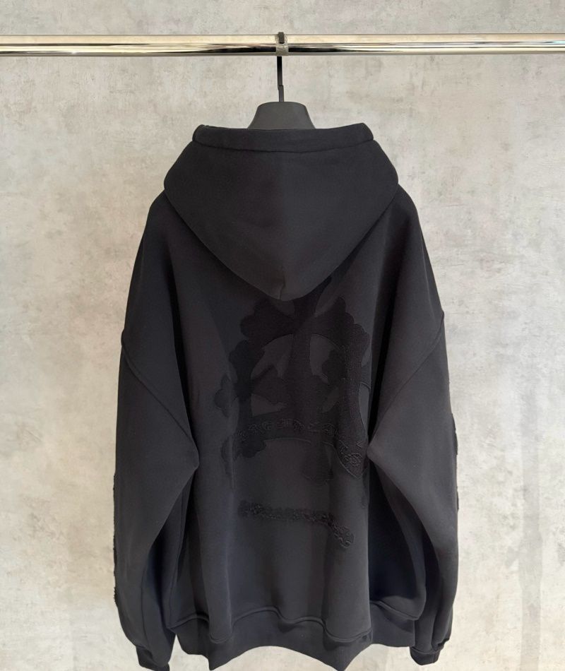 65_Chrome Heart hoodie