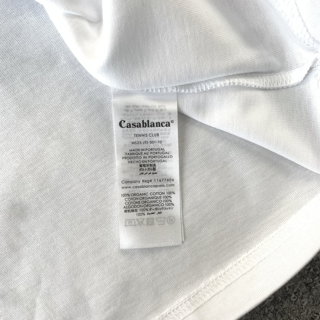 52_145 CASABLANCA T-shirt Two Colors