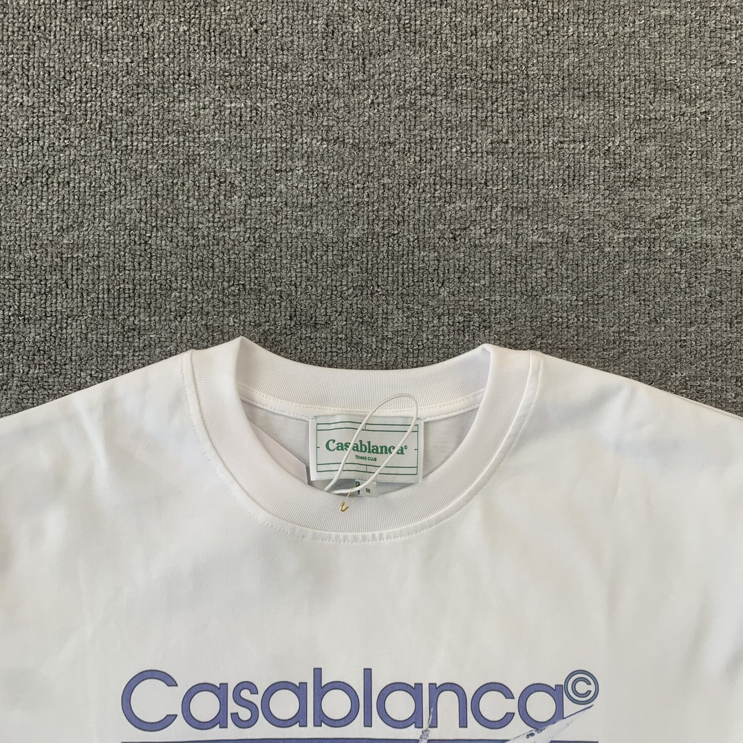 53_145 CASABLANCA T-shirt Two Colors