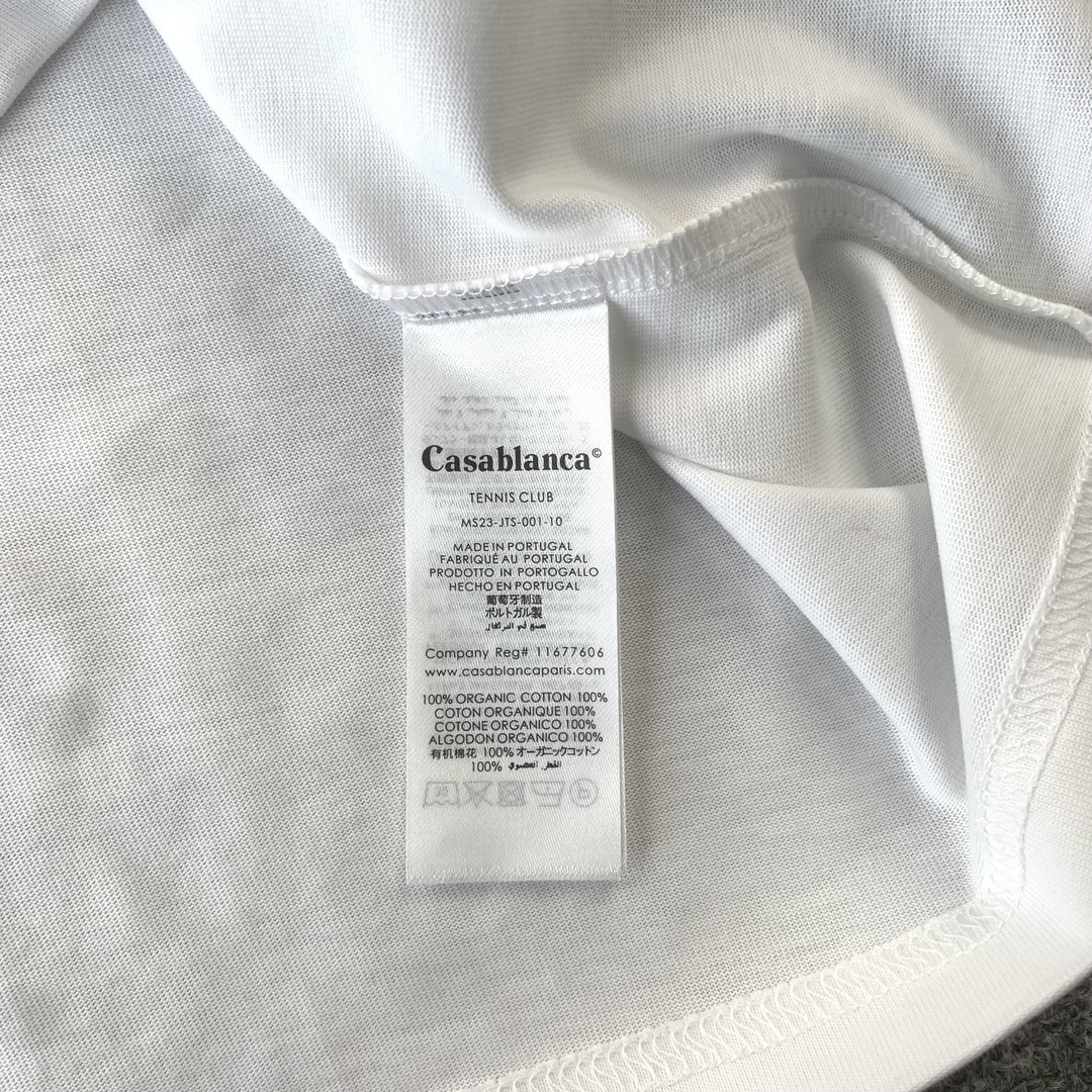 53_145 CASABLANCA T-shirt Two Colors