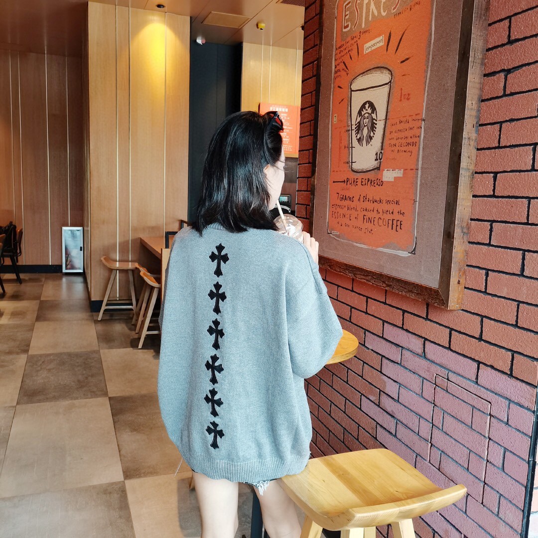 77_ 180 Chrome Hearts  Sweater