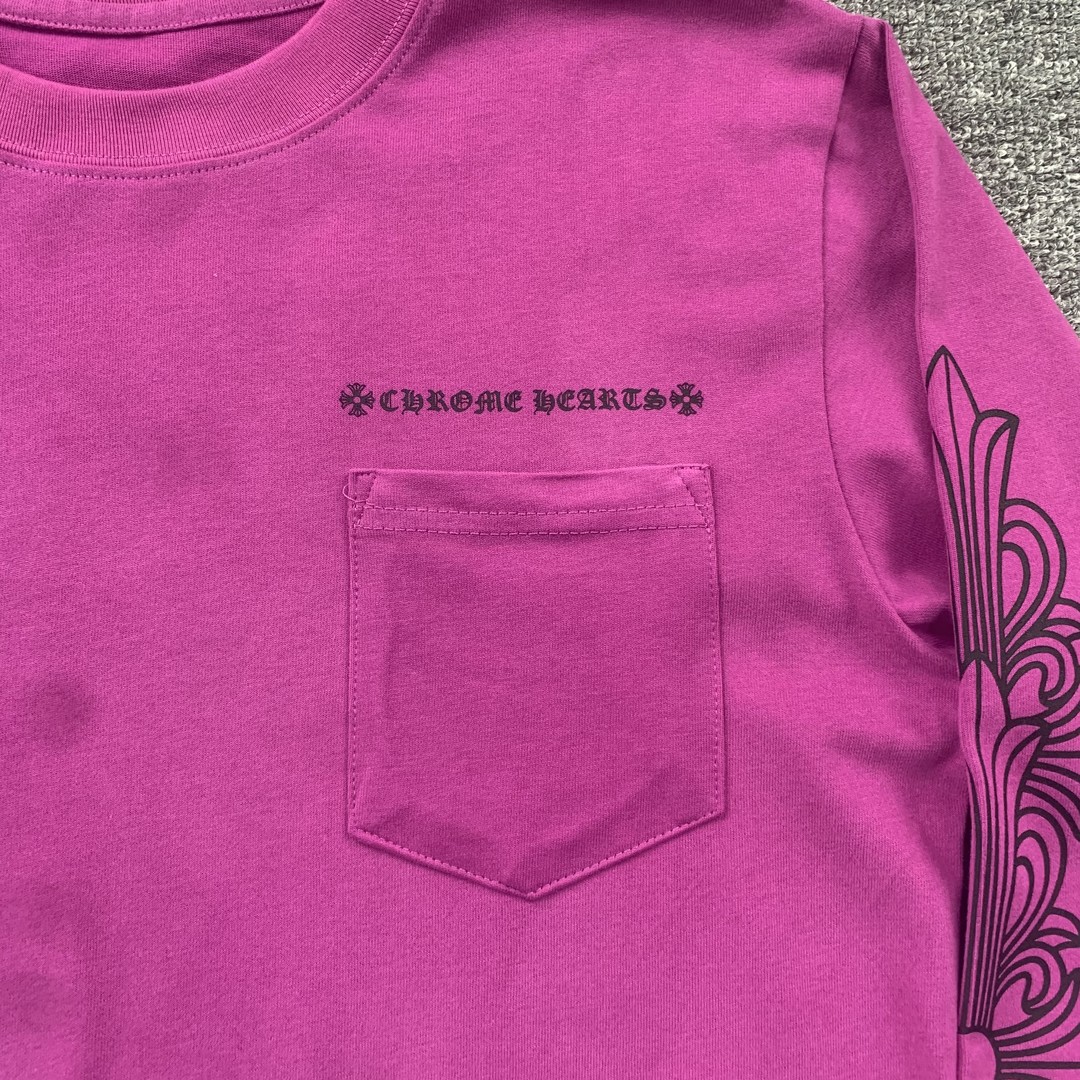 110_125 Chrome Hearts   Long Sleeves