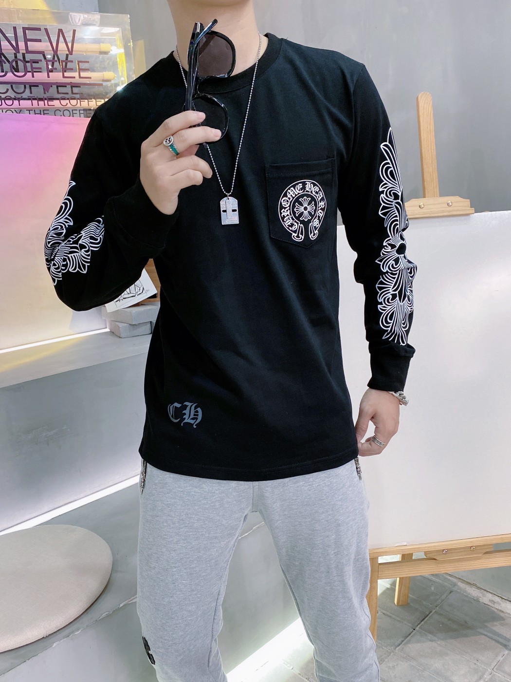 6_125 Chrome Hearts Long Sleeves