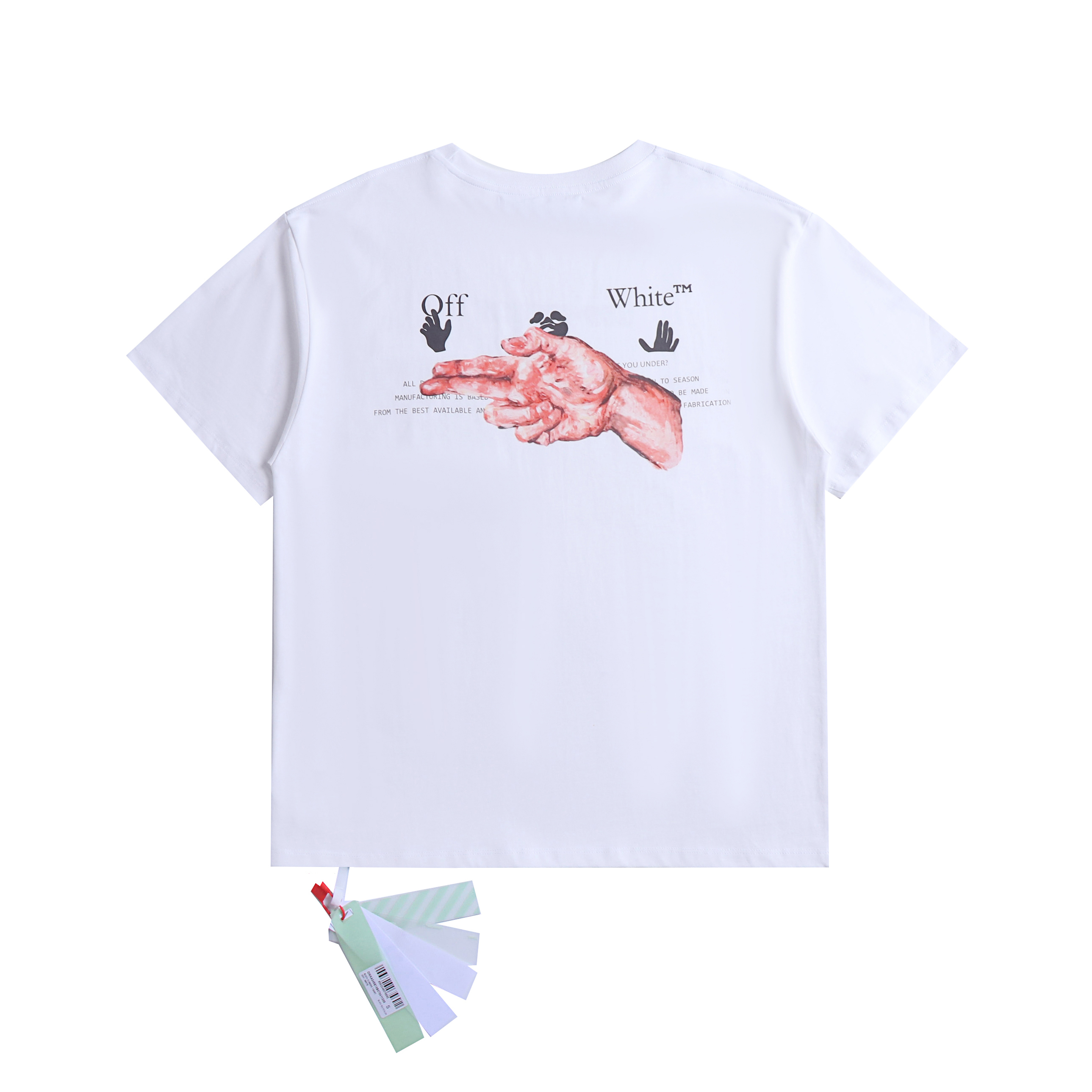 63_2116 Off-White T-shirt 2 Colors