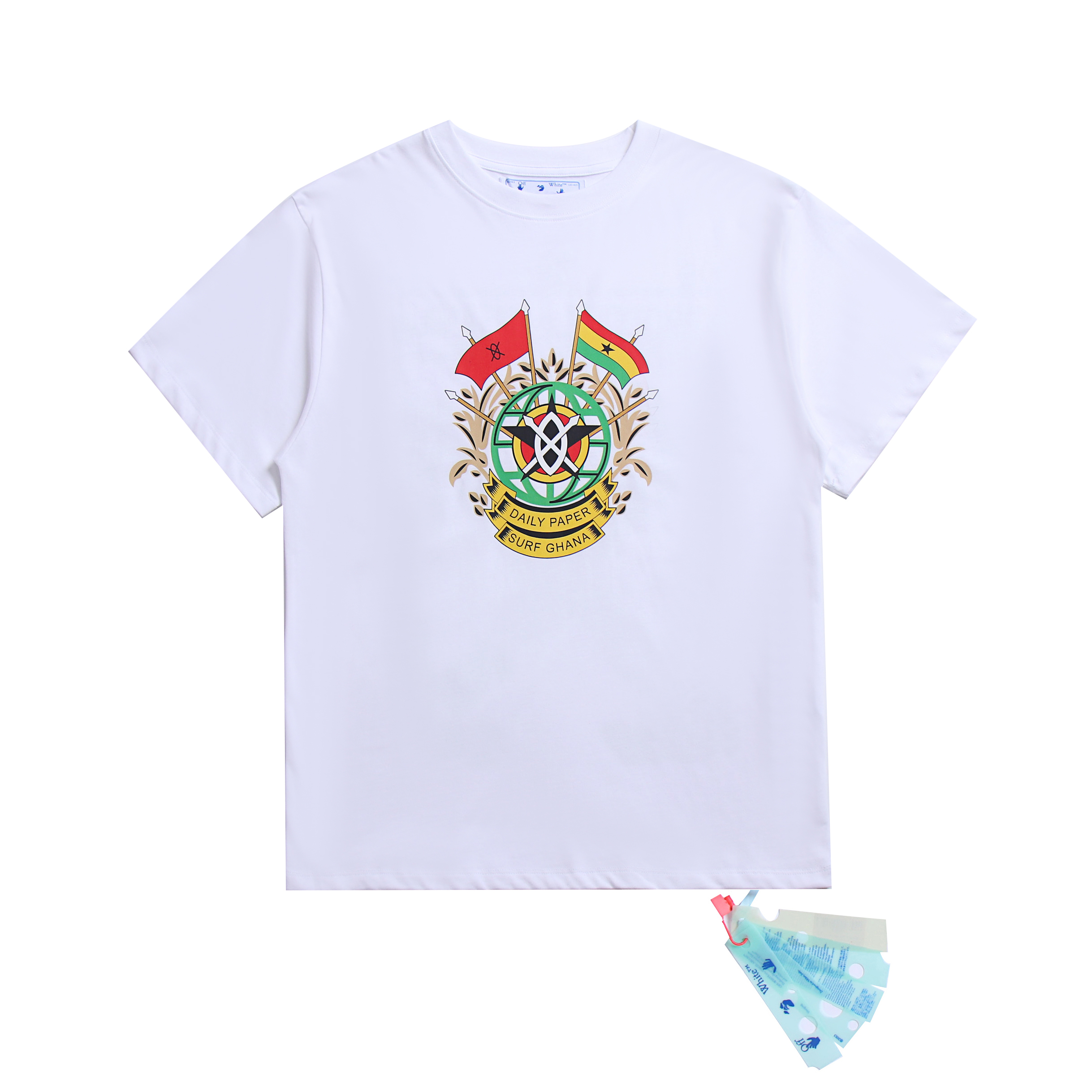 106_2125 Off-White T-shirt 2 Colors