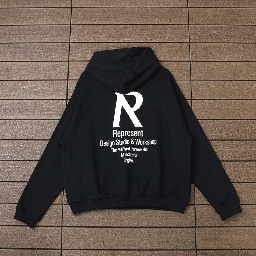 116_168 REPRESENT HOODIE