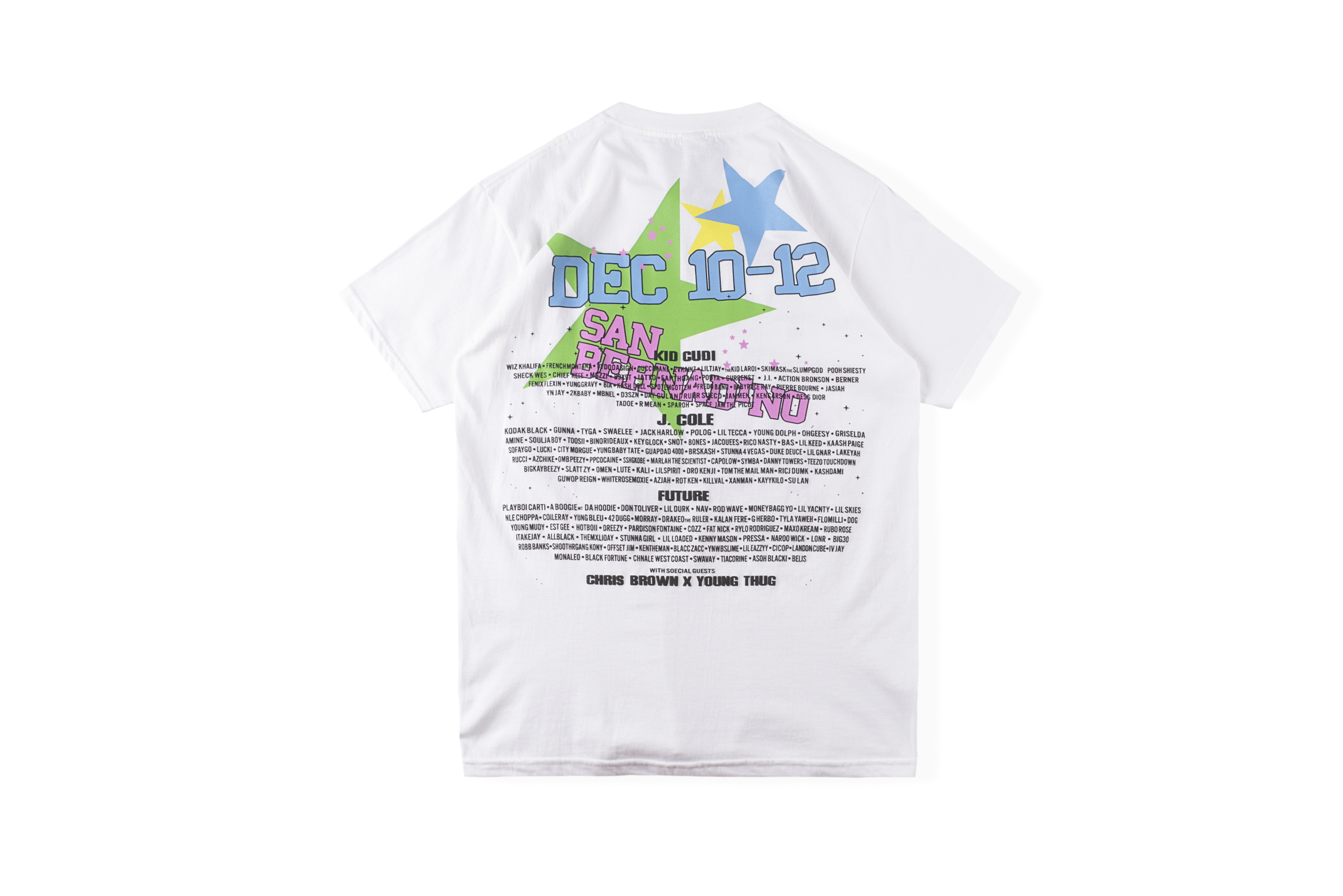 94_118 Travis Scott T-shirt 2 Colors