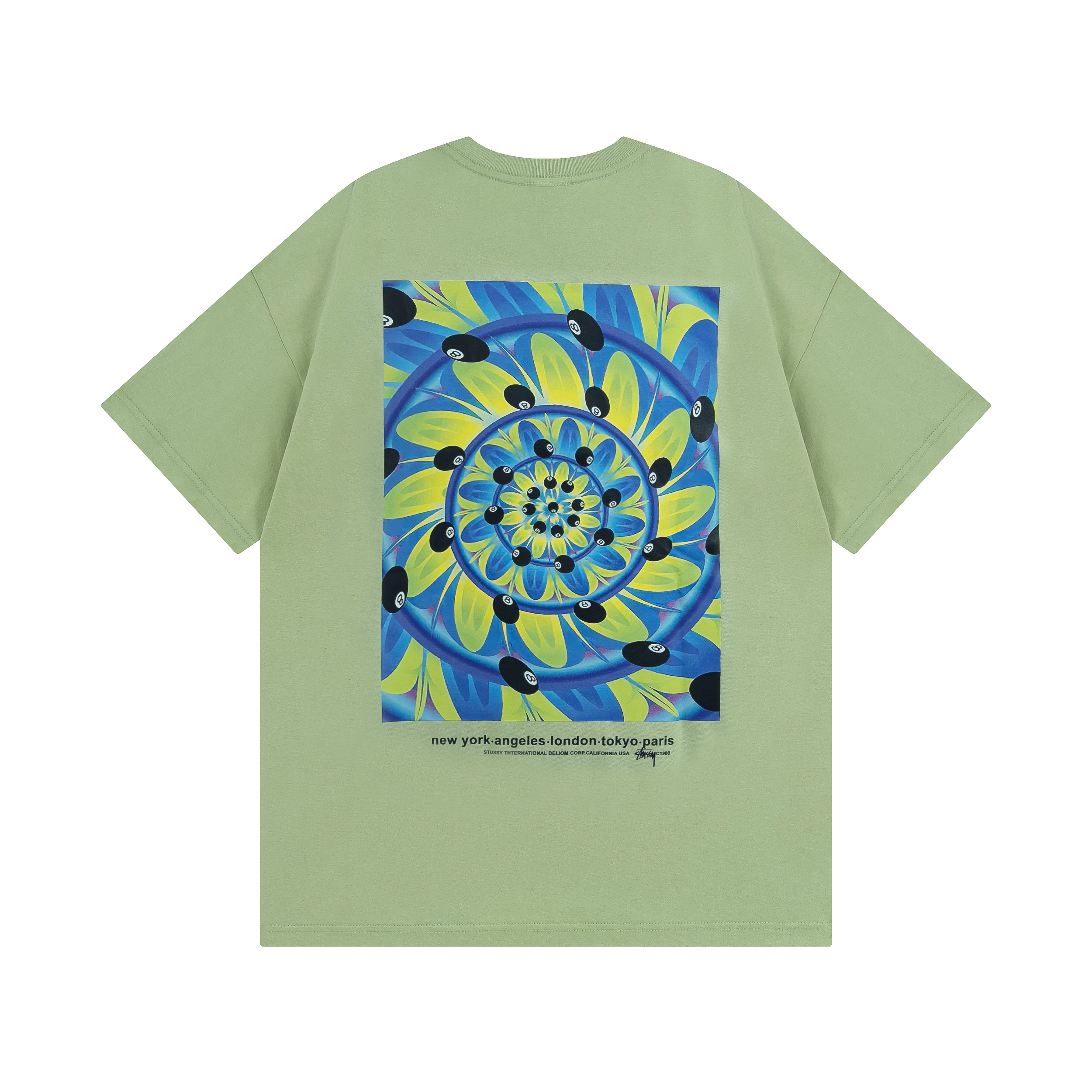 4_Stussy T-shirt 4 Colors