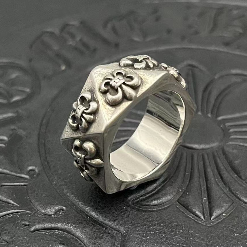 90_Chrome Heart Ring