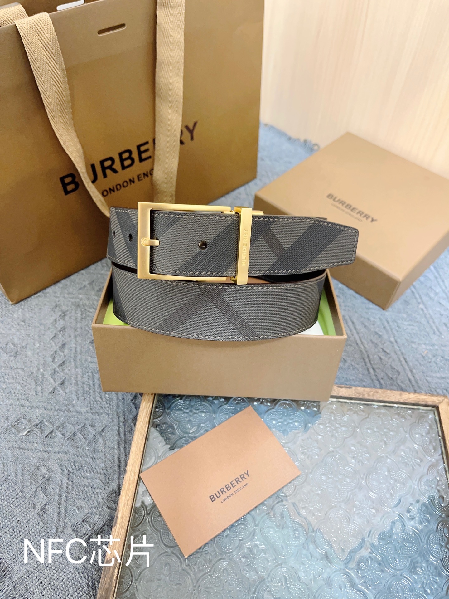 86_Burberry Belt