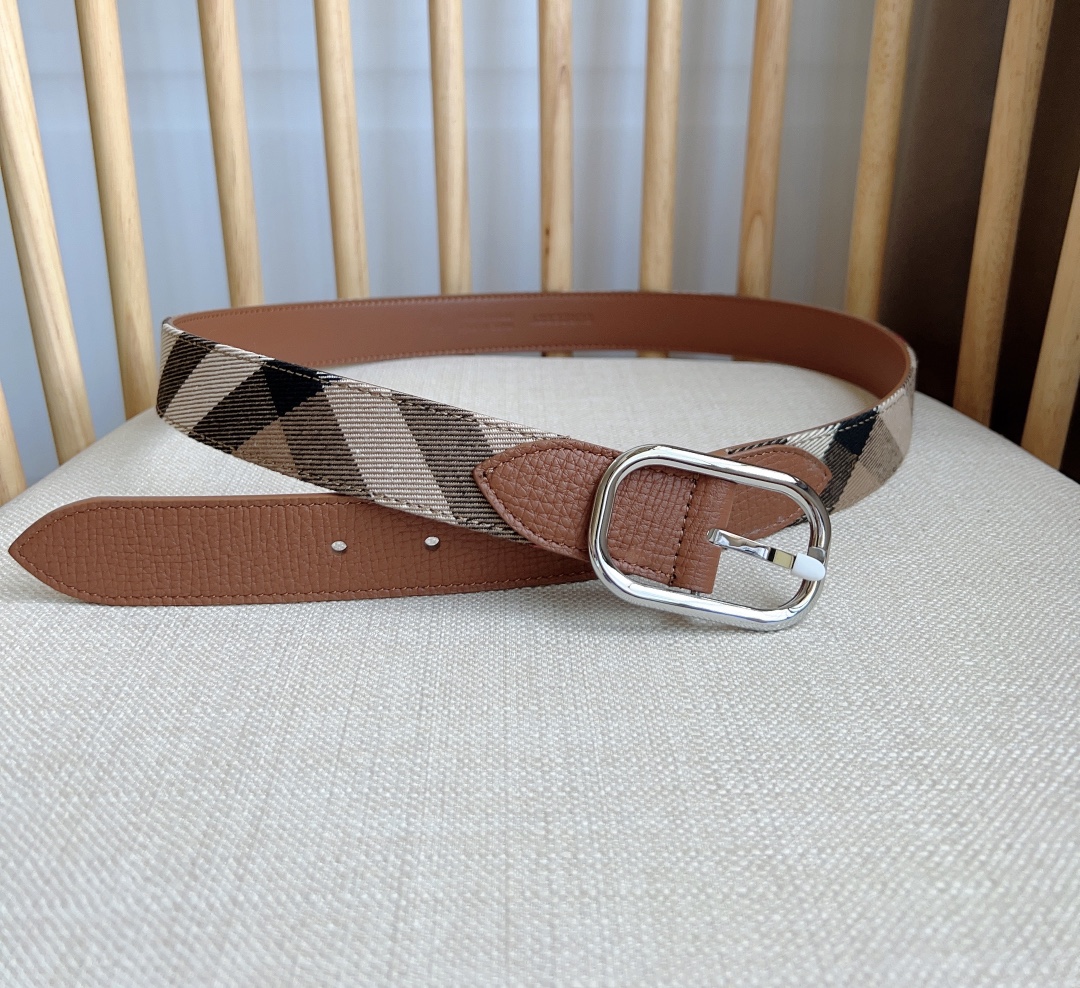 67_Burberry Belt