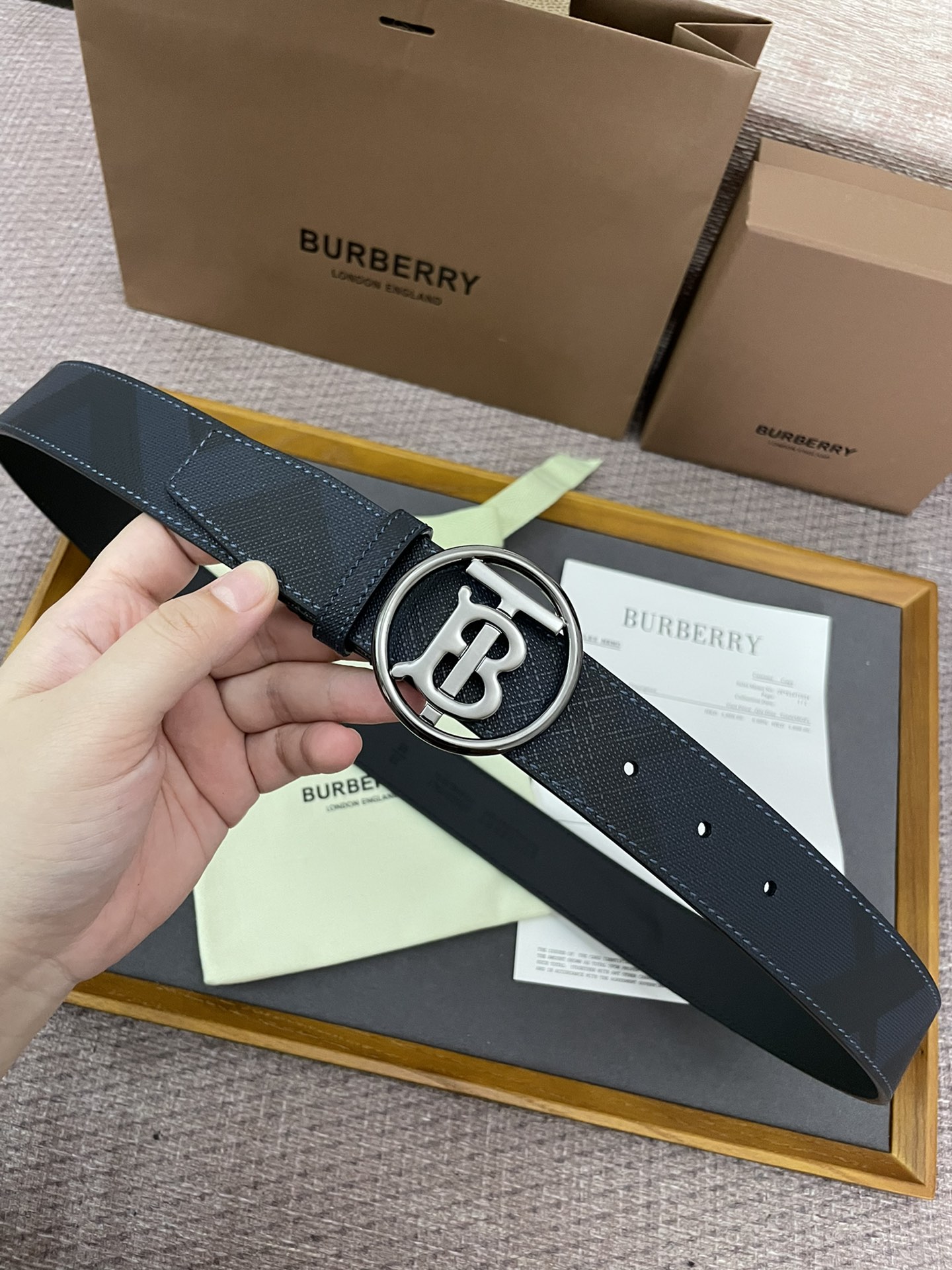 49_Burberry Belt