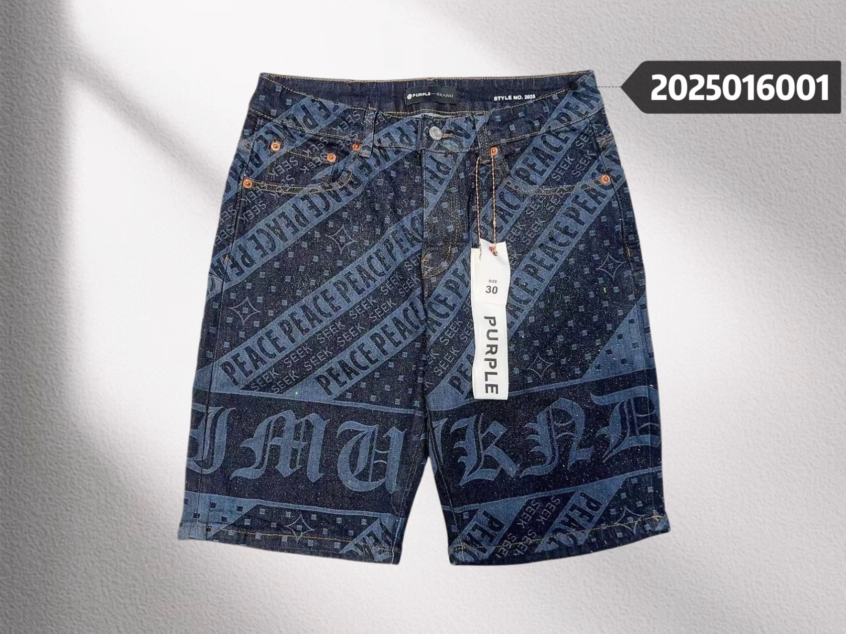 34_Purple Brand Shorts