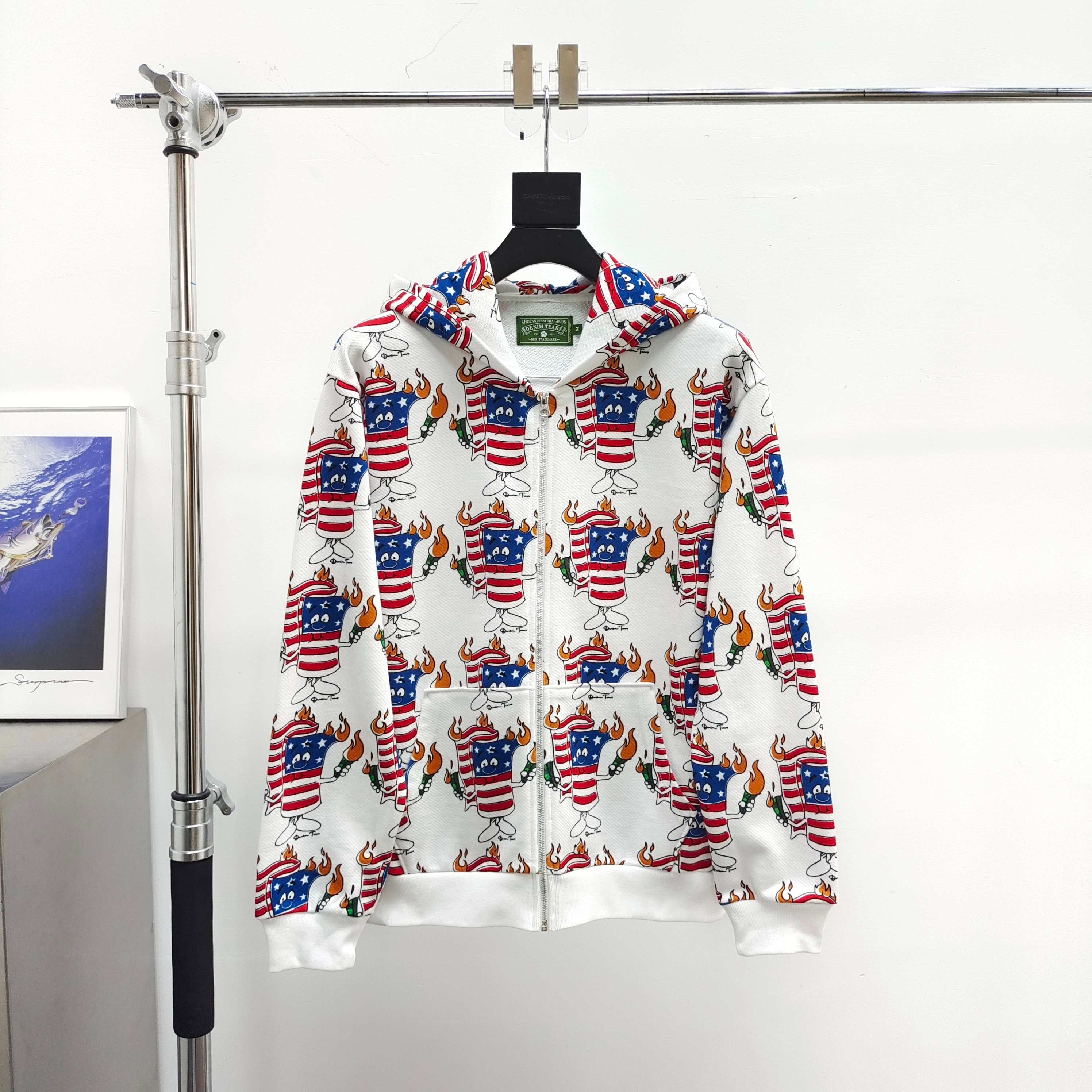 109_[1:1 quality] Denim Tears Hoodie