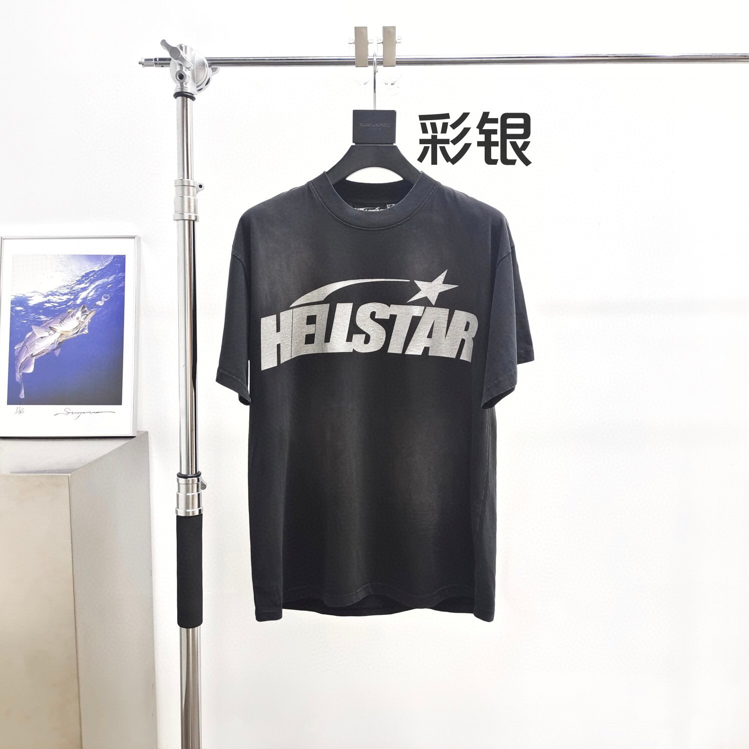 63_[1:1 NFC tag quality] Hellstar T-shirt
