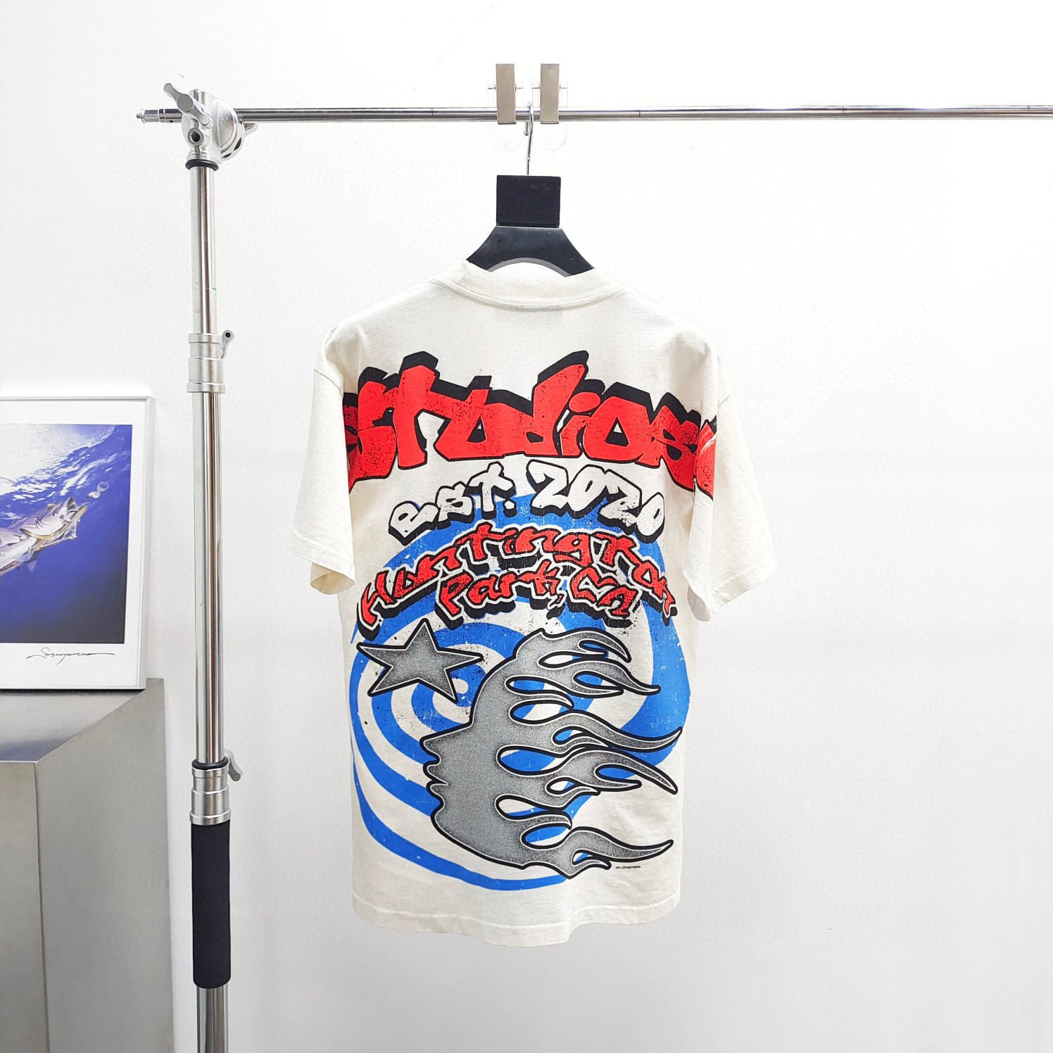 82_[1:1 NFC tag quality] Hellstar T-shirt