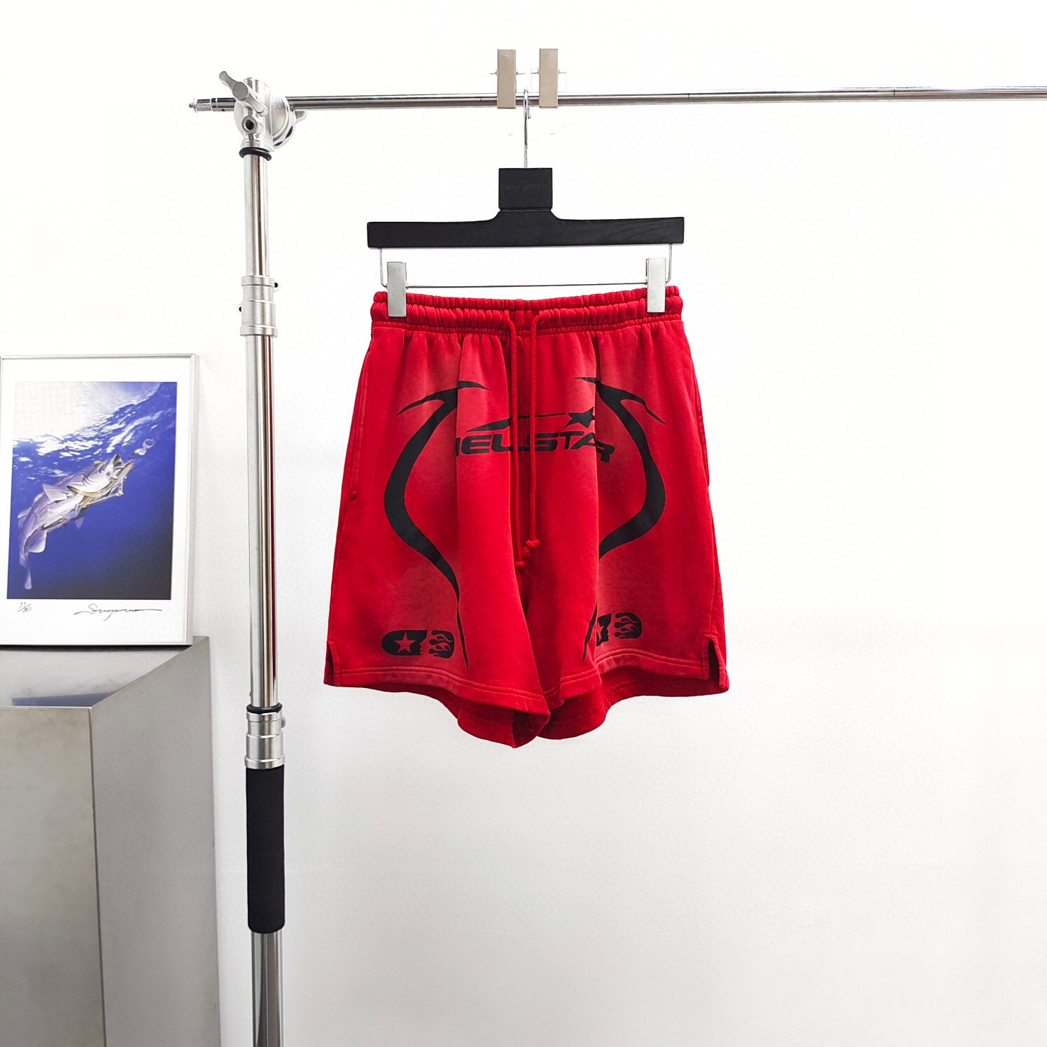 43_[1:1 NFC tag quality] Hellstar Shorts