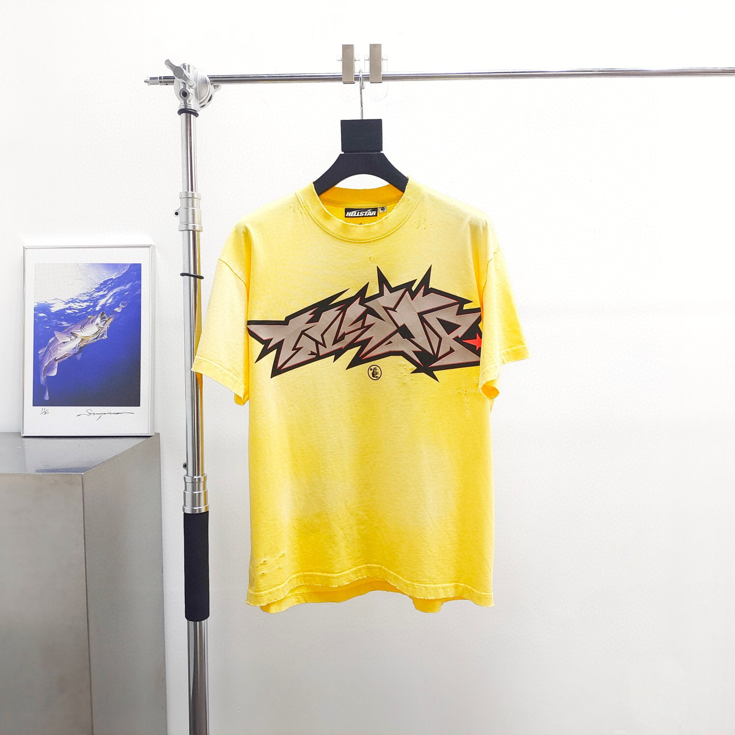 71_[1:1 NFC tag quality] Hellstar T-shirt