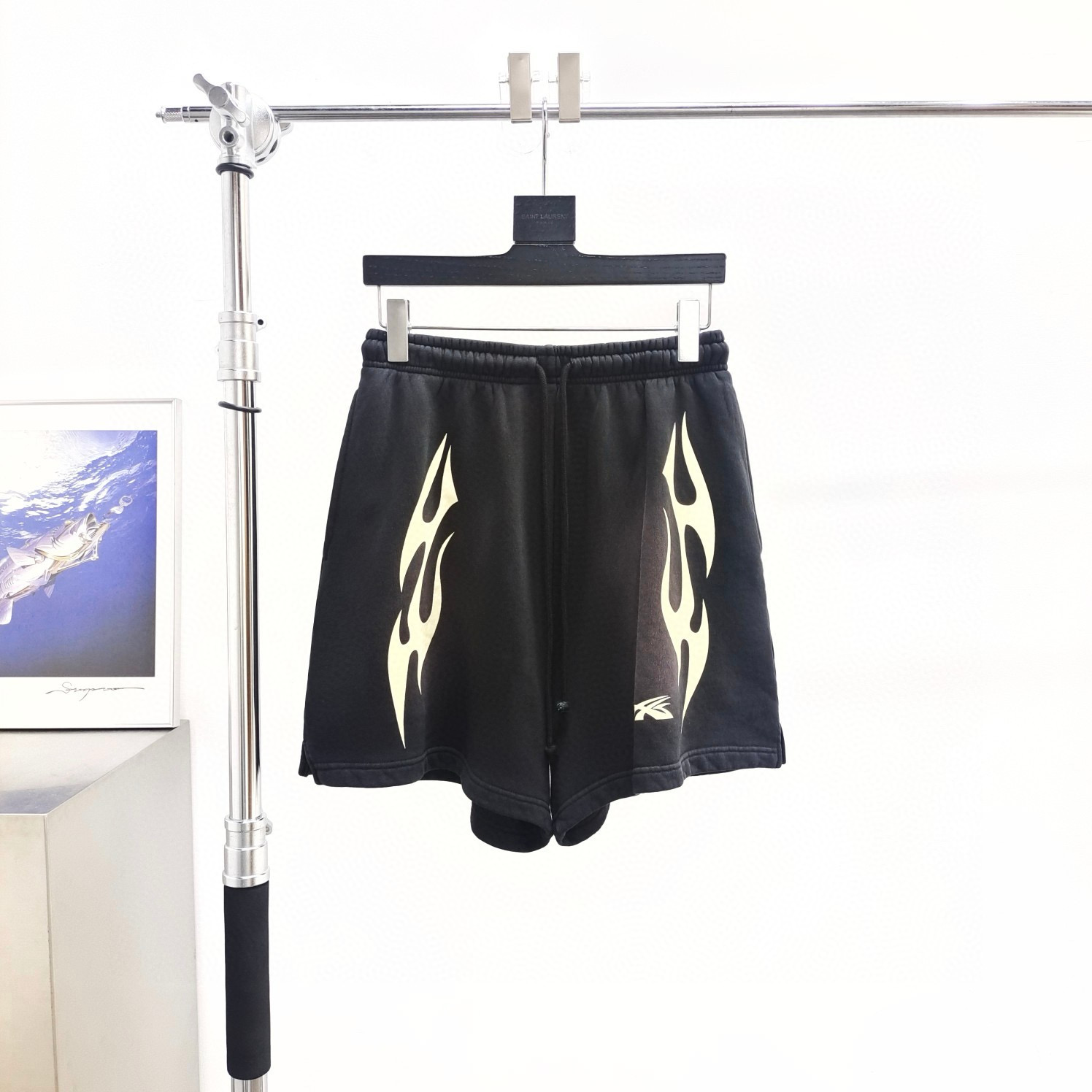 34_[1:1 NFC tag quality] Hellstar Shorts