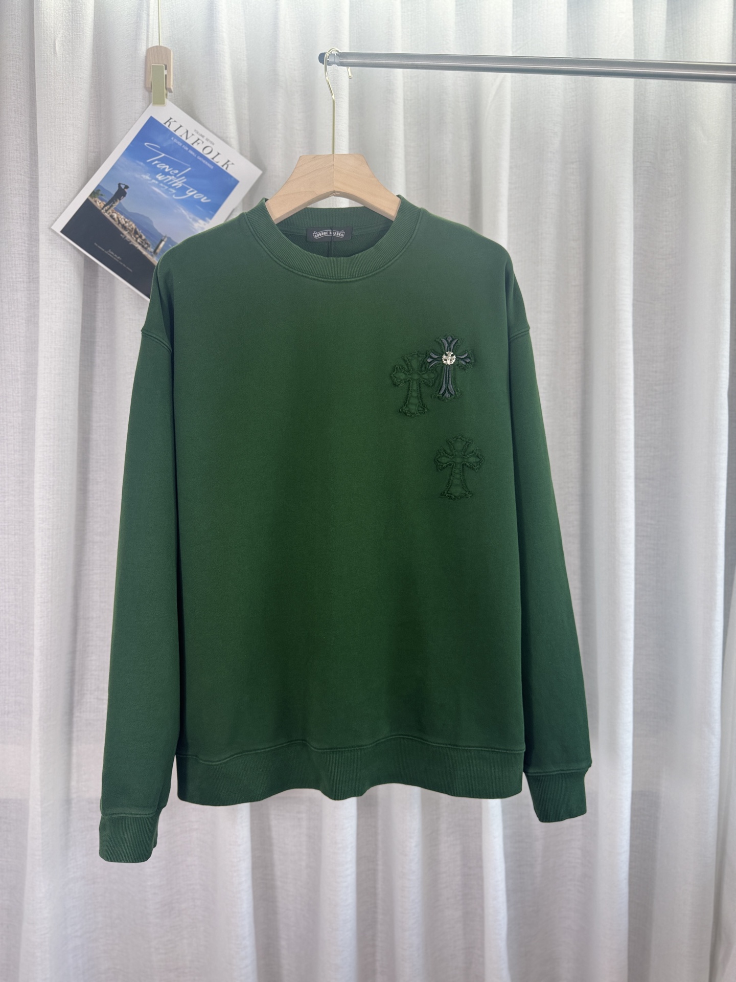 37_Chrome Heart Crewneck