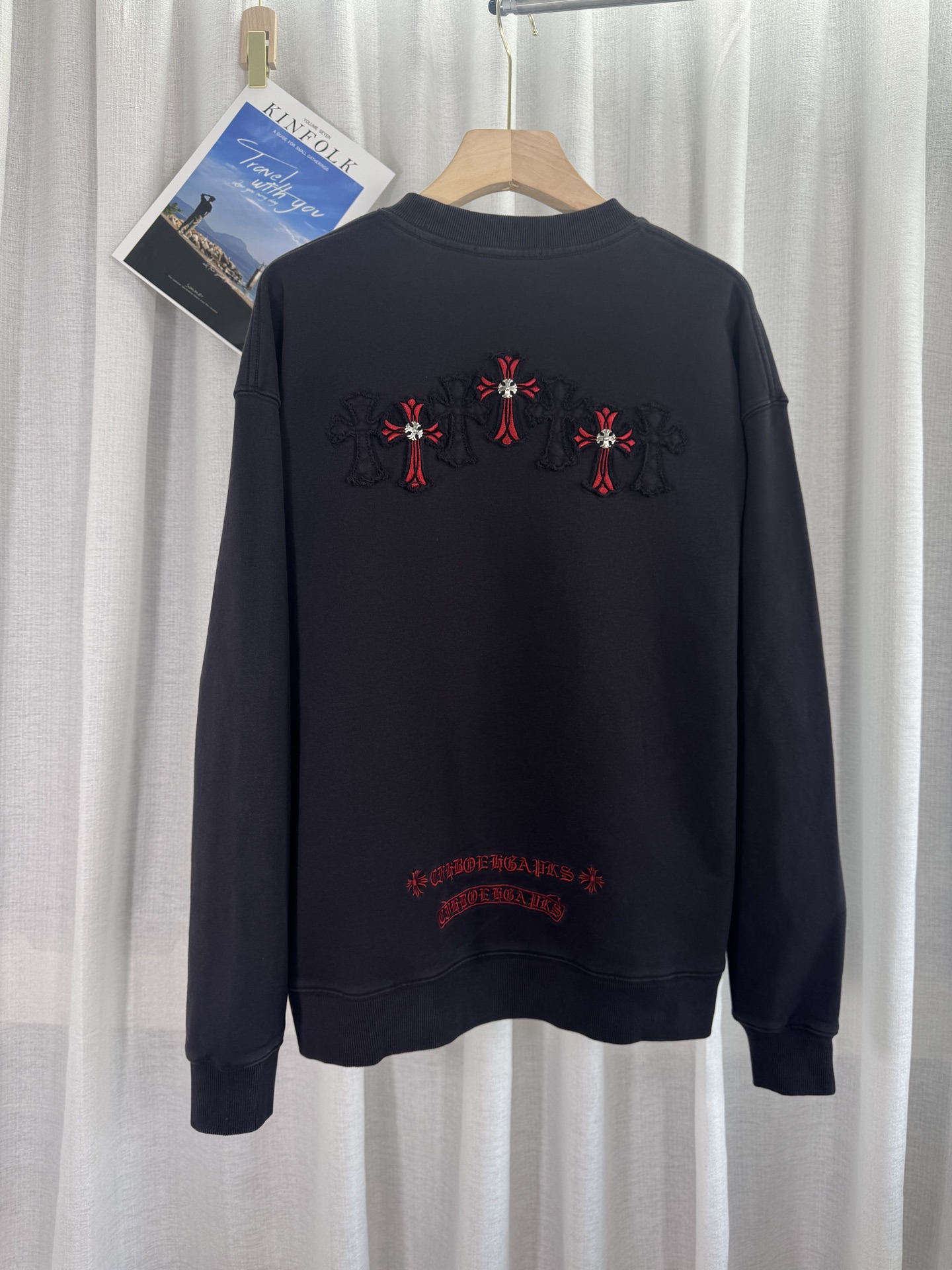 38_Chrome Heart Crewneck