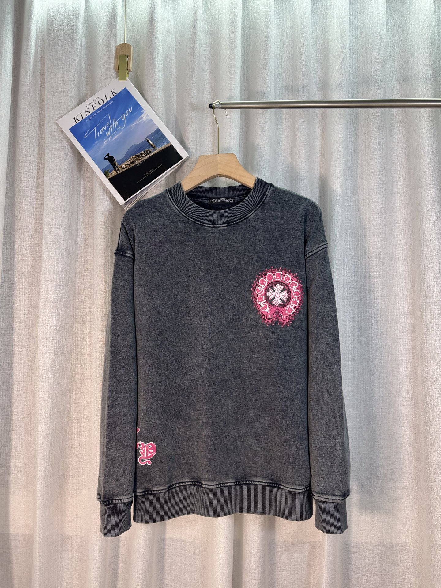 36_Chrome Heart Crewneck