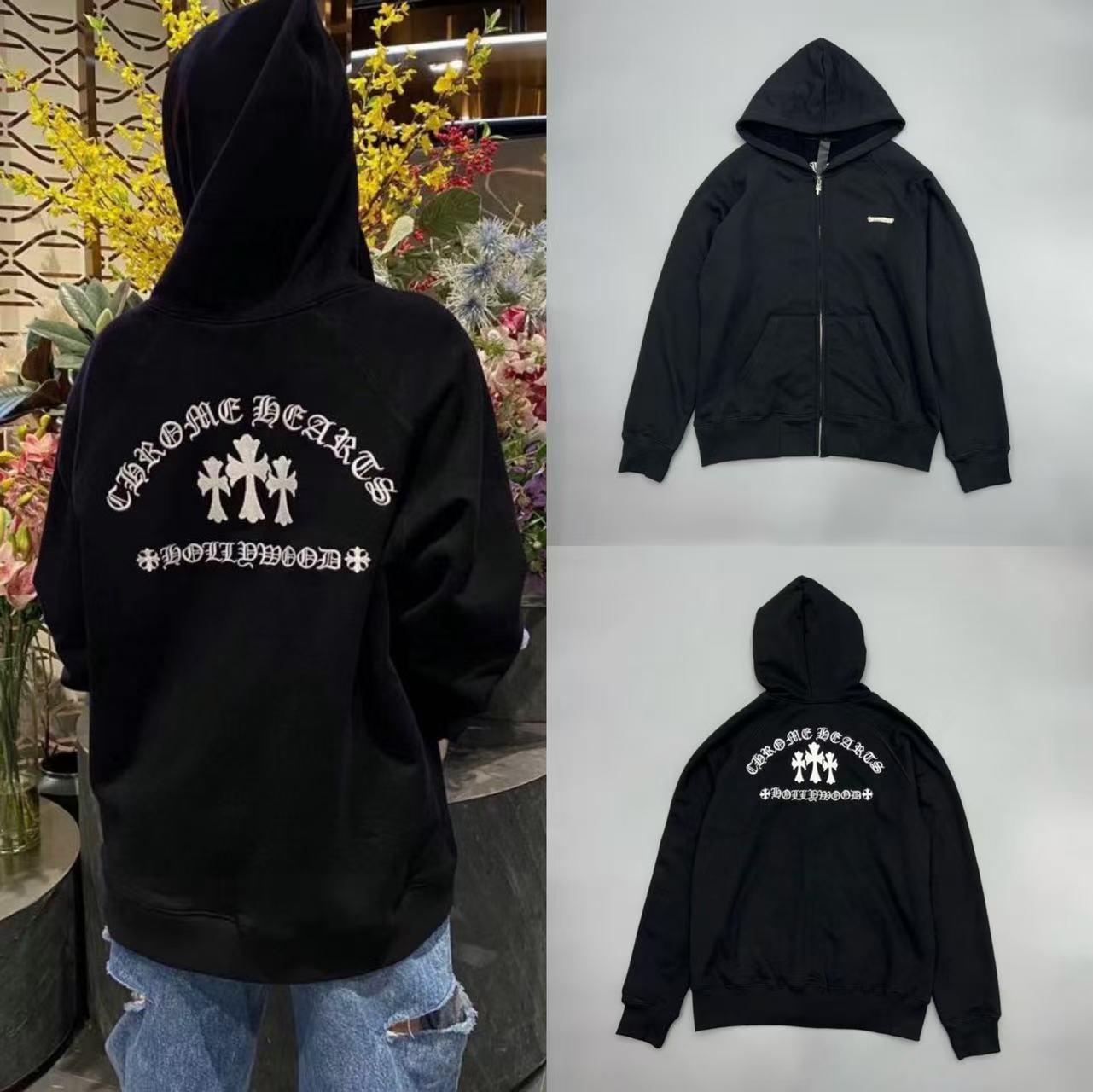 84_[1:1 quality] Chrome Heart hoodie