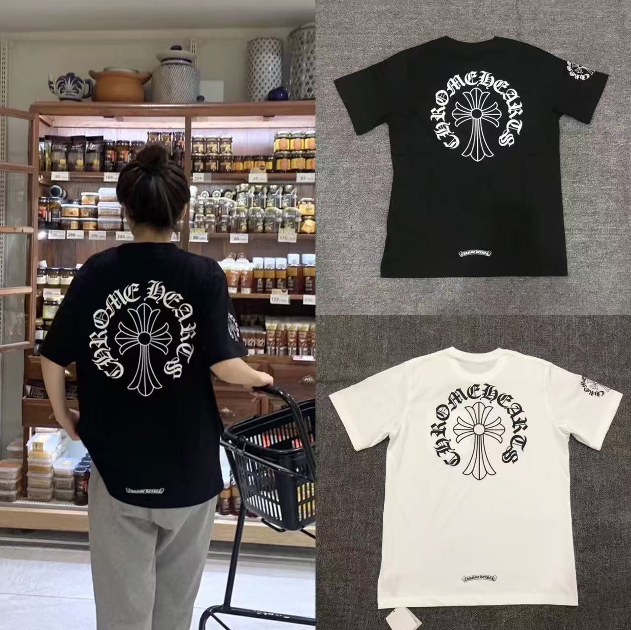 30_[1:1 quality] Chrome Heart T-shirt