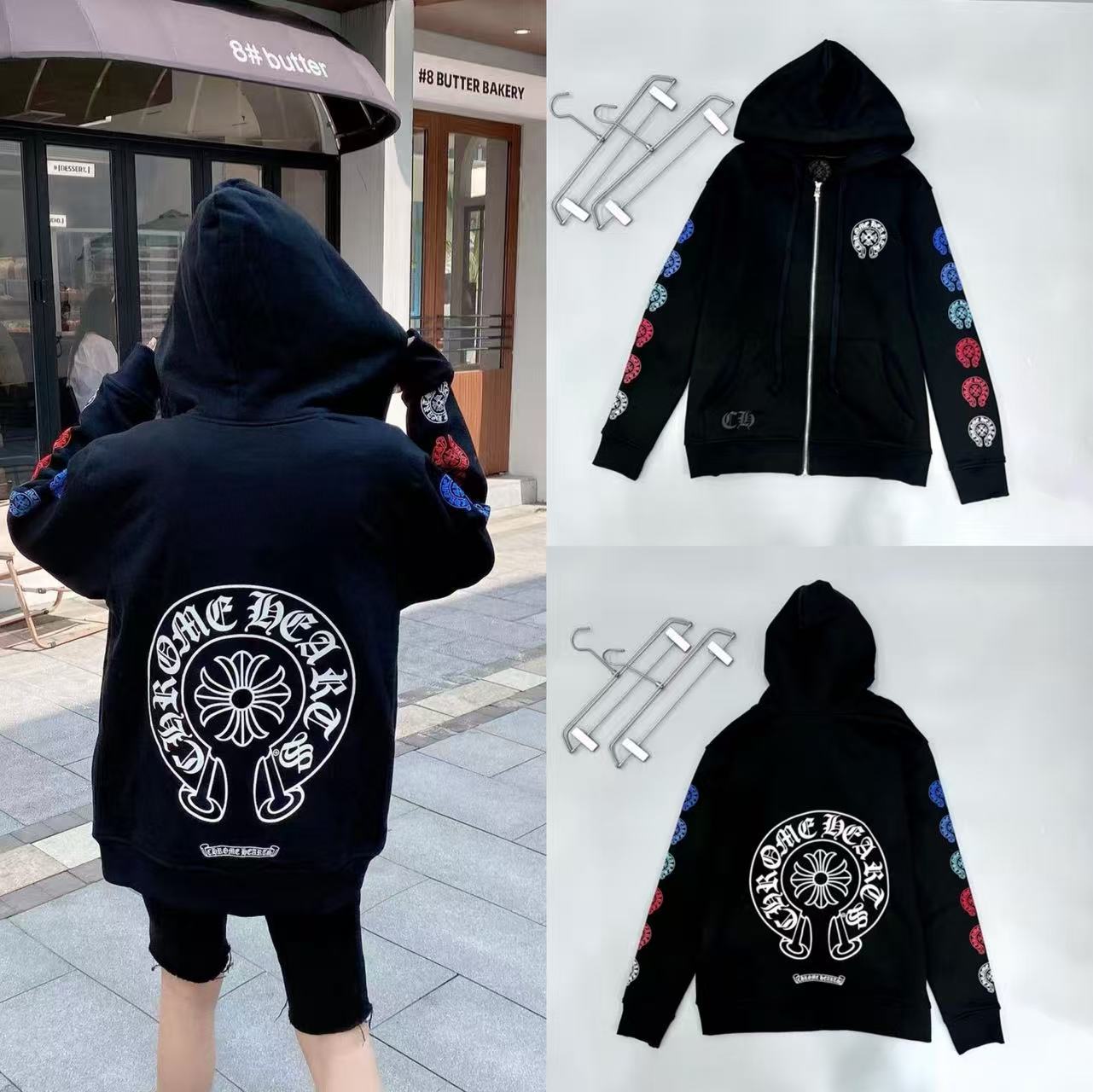 79_[1:1 quality] Chrome Heart hoodie