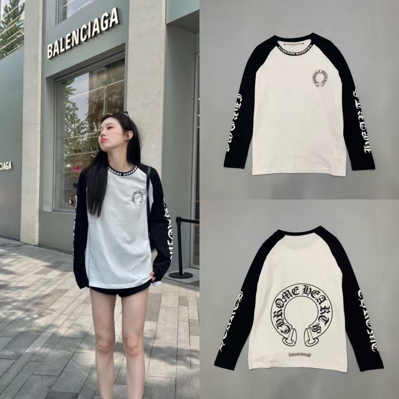 118_[1:1 quality] Chrome Heart Longsleeves