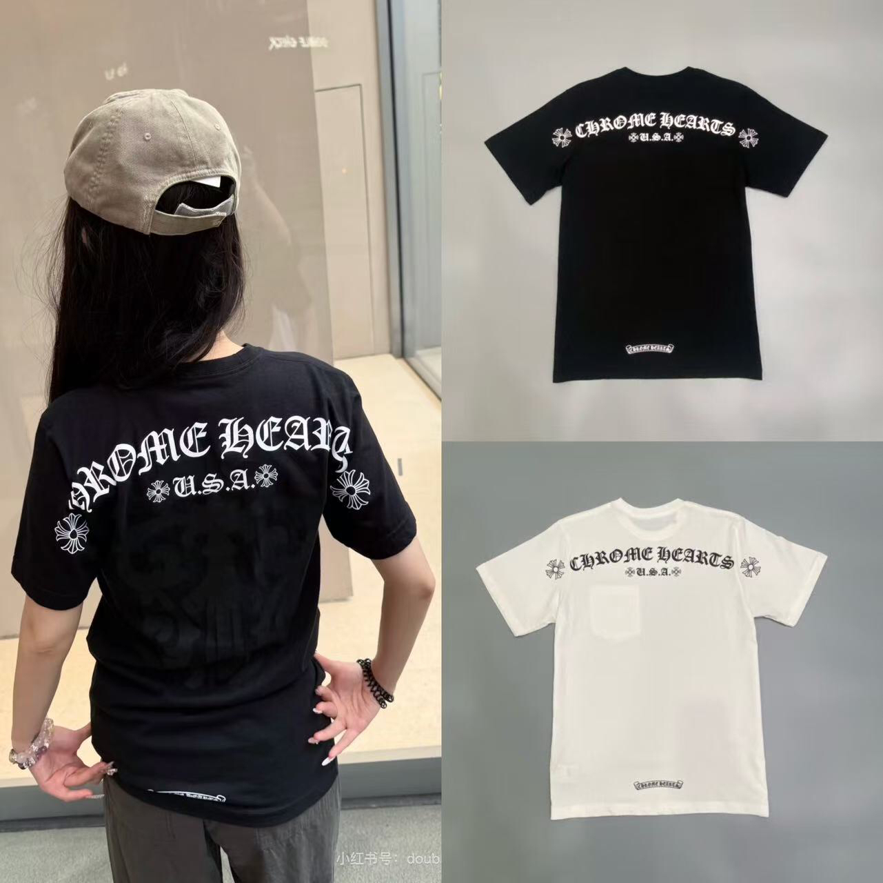 22_[1:1 quality] Chrome Heart T-shirt
