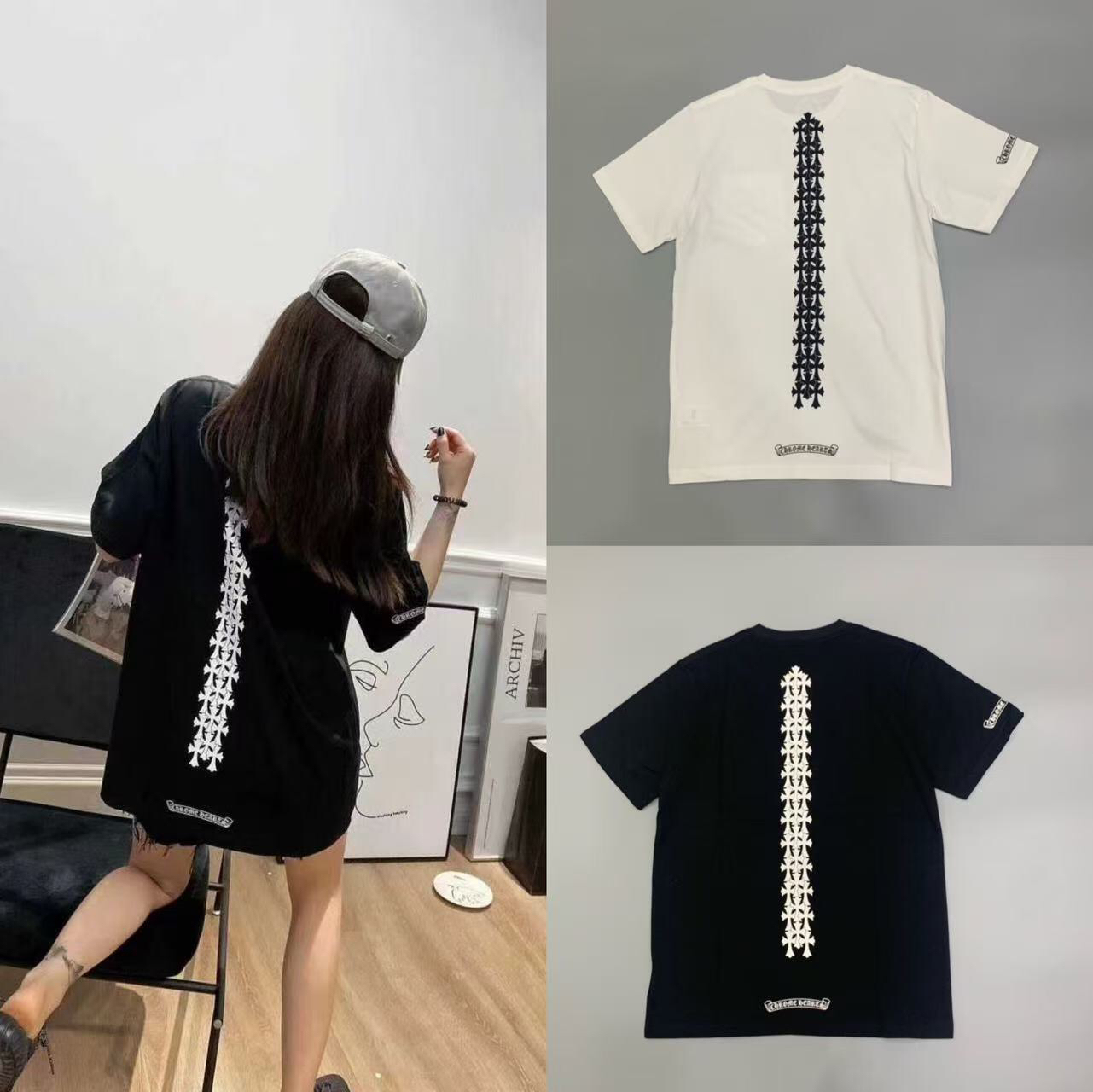 46_[1:1 quality] Chrome Heart T-shirt