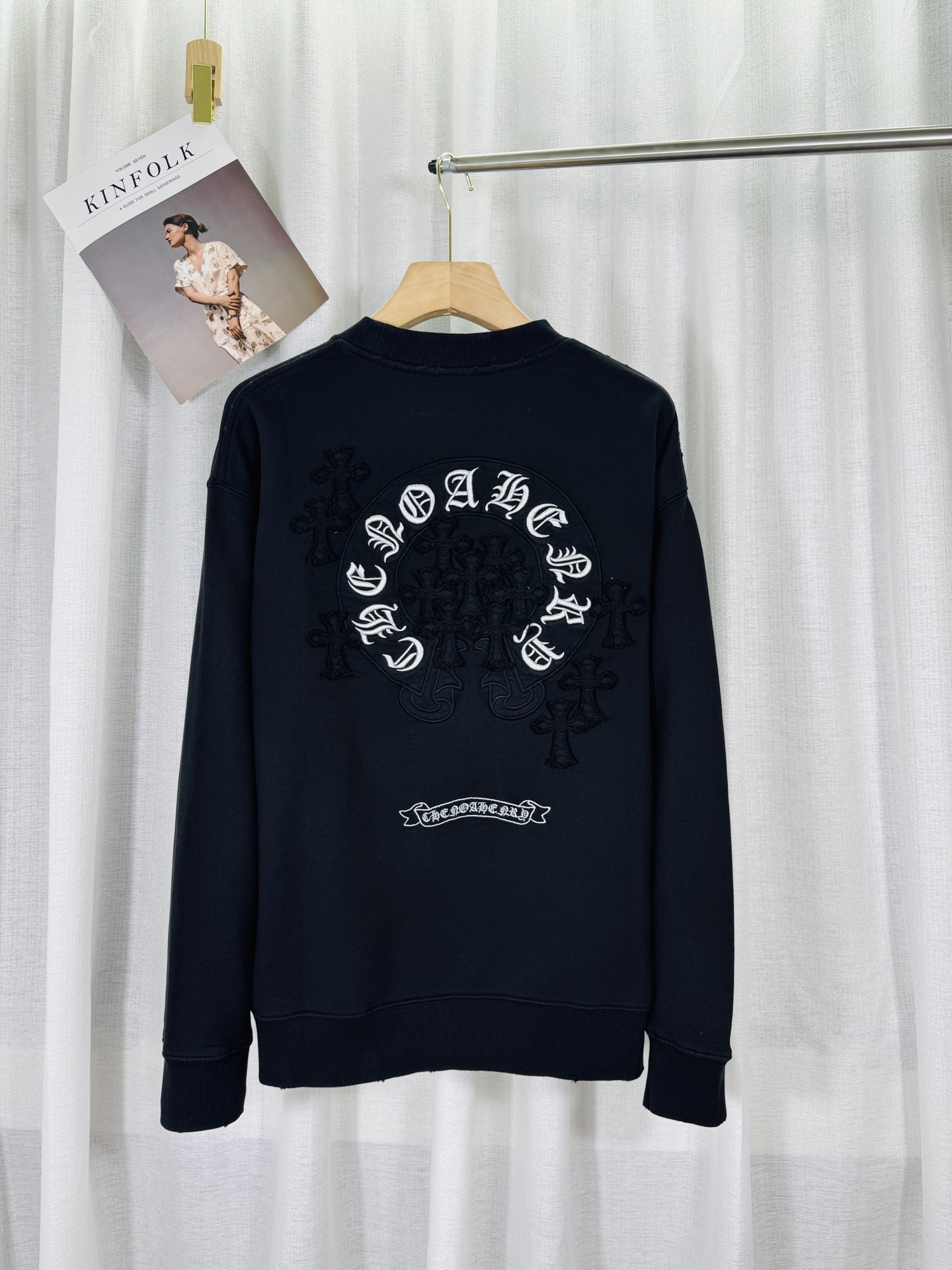 47_Chrome Heart Crewneck